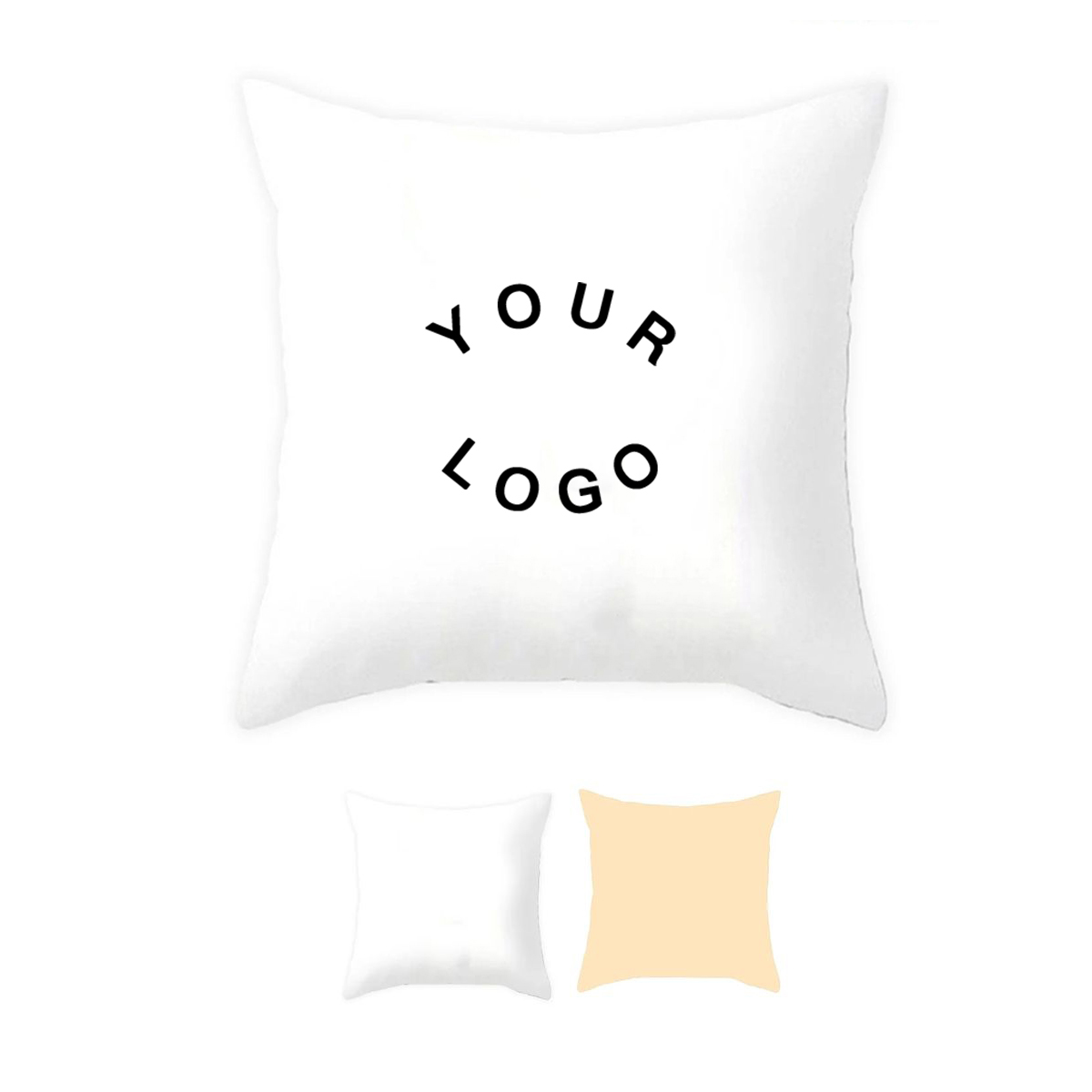 17.7 Inch Linen Cushion Cover with Concealed Zipper 1