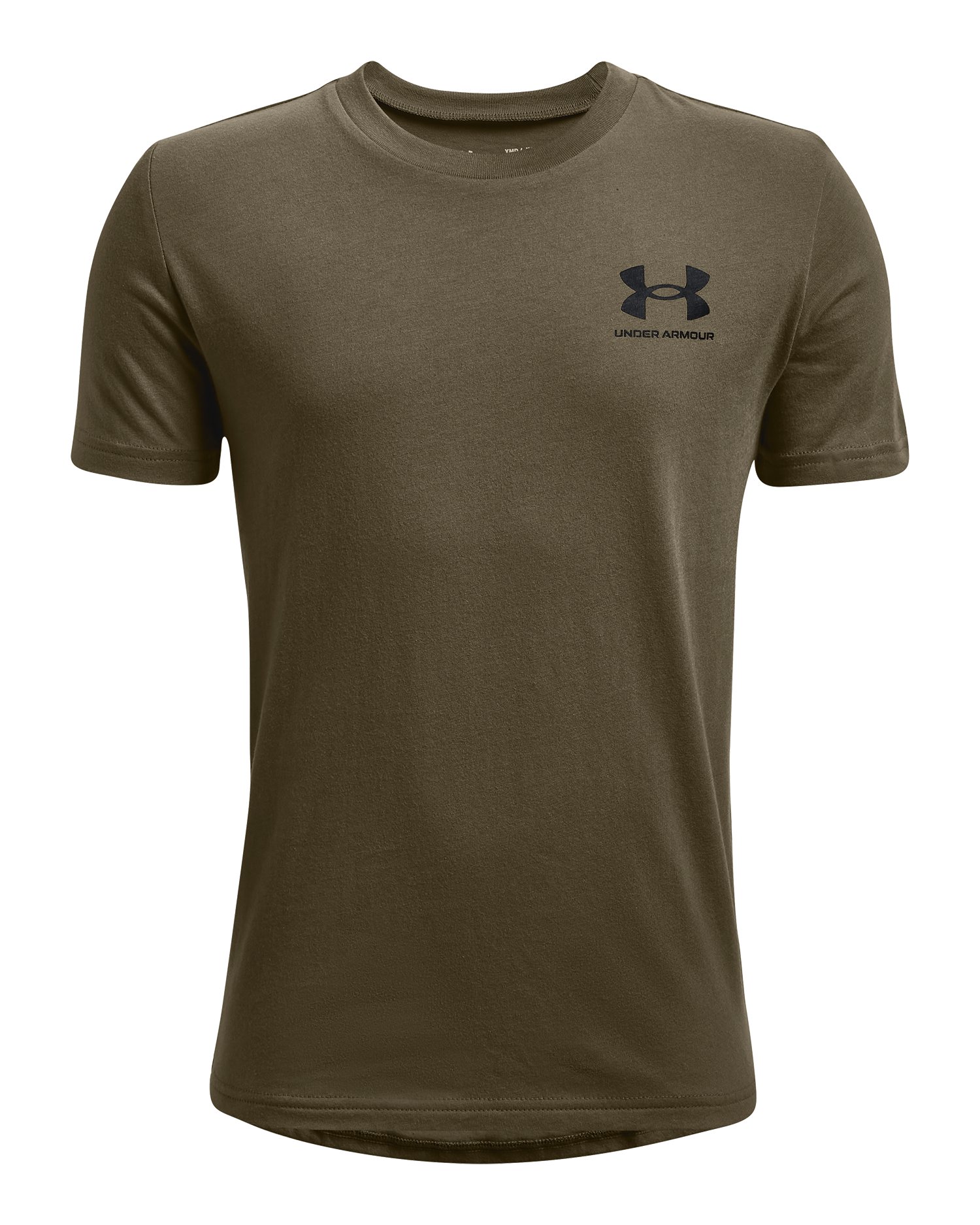 UA Left Chest Logo Boys' Short Sleeve 20