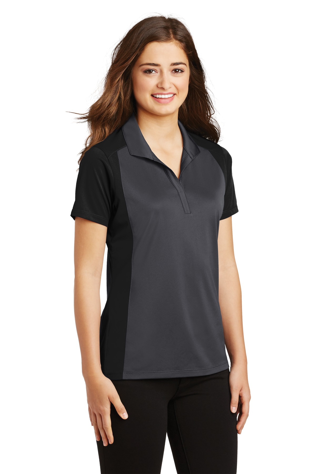 Women's Colorblock Micropique Sport-Wick Polo
