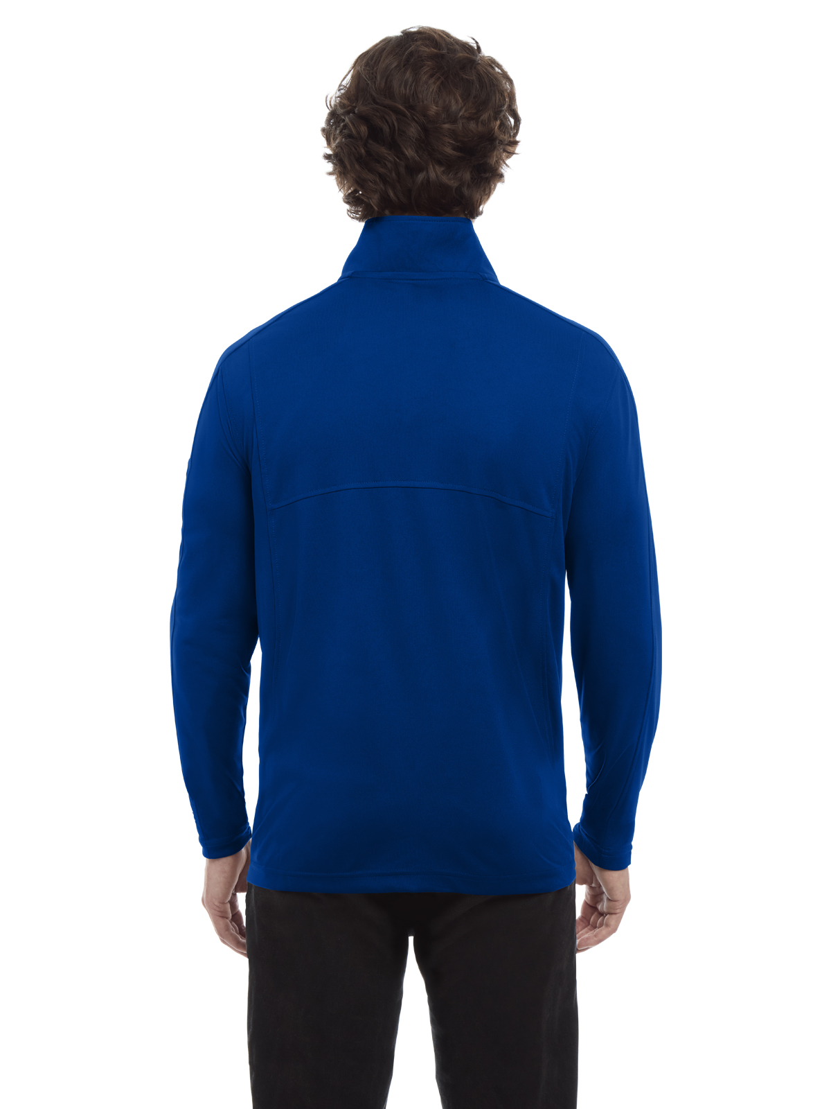 Blue Generation - Men's Pocketless 1/4-Zip Long Sleeve Pullover 6