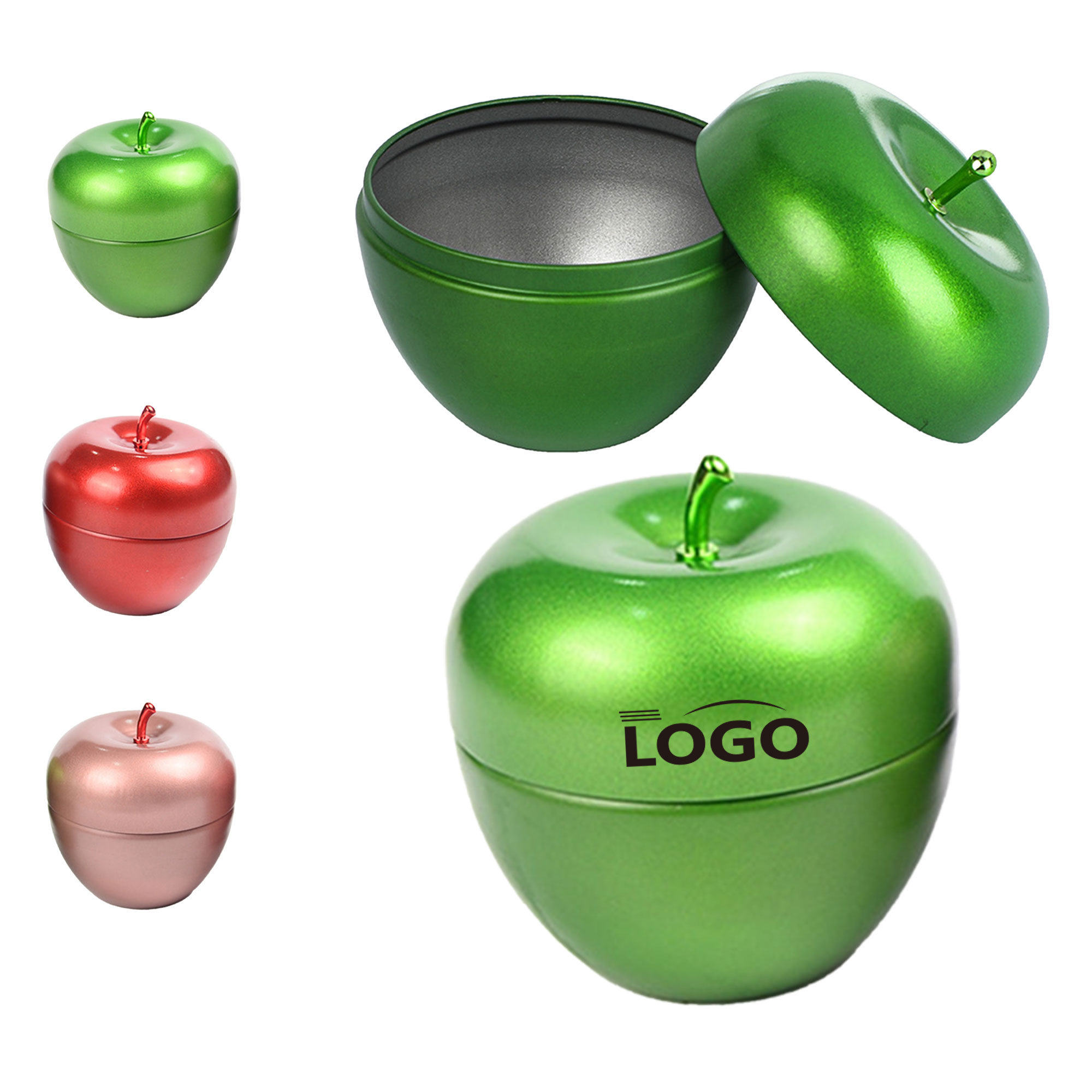 Apple-Shaped Decorative Storage Case 2