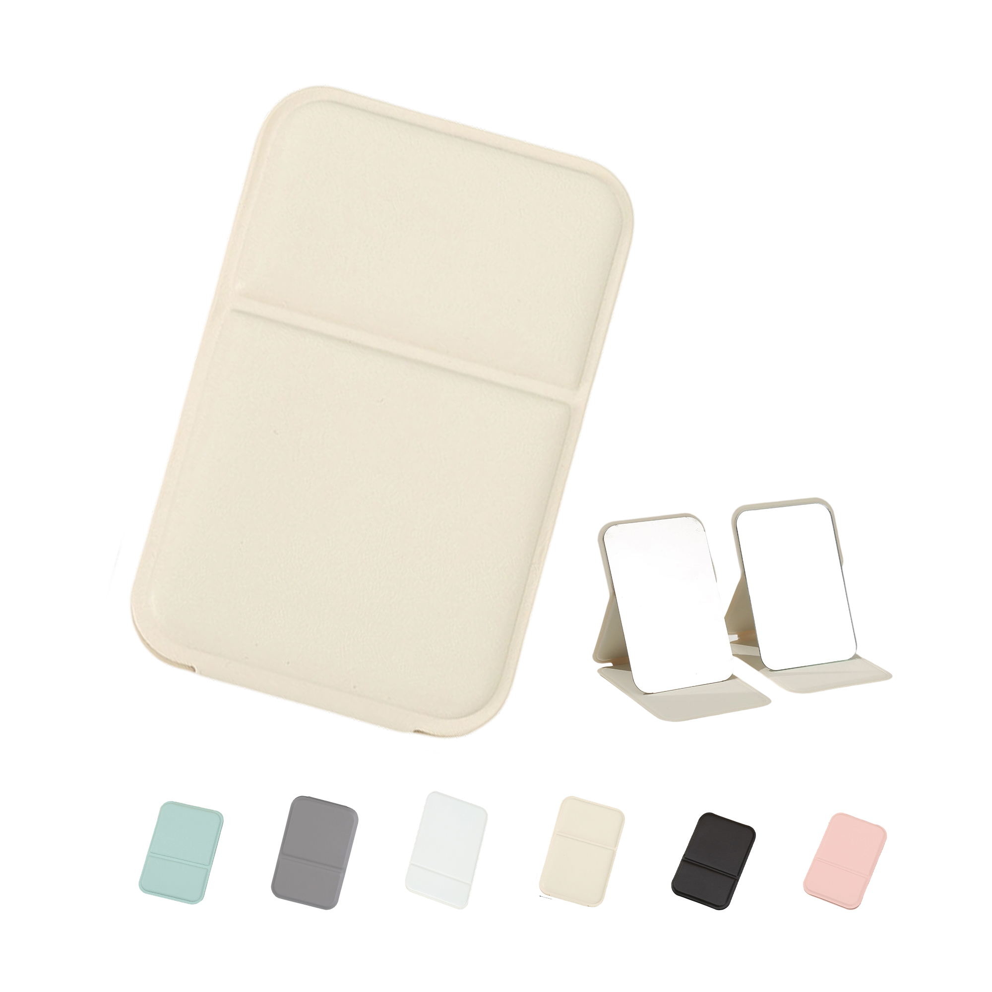 Compact Folding Travel Mirror 4.3" By 2.8" 4