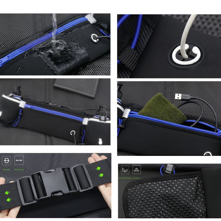 Hydration Running Belt with Water Bottle 2