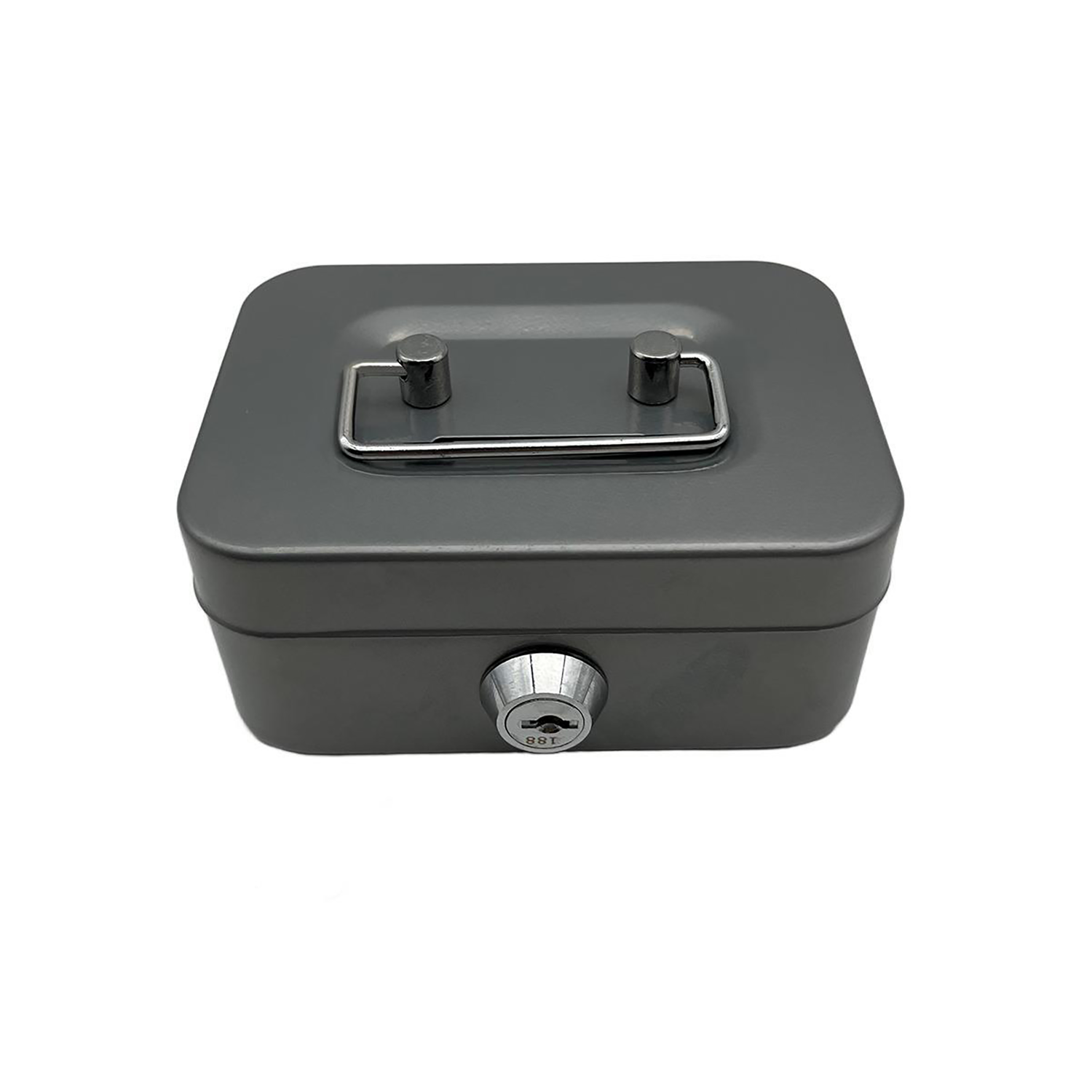 Small Cash Box w/ Lock and Slot 2