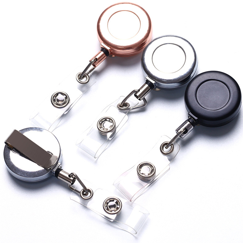 Metal Badge Reel with Back Clip 2