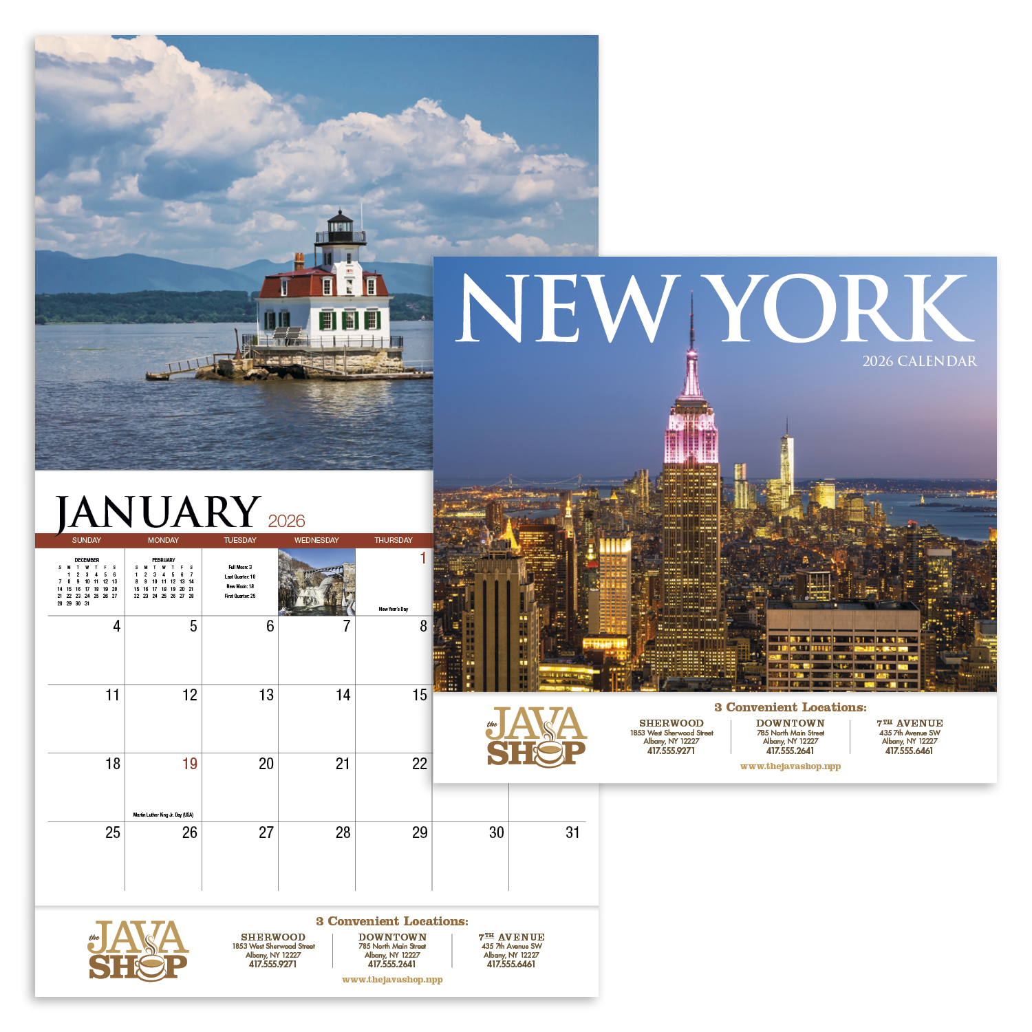 HotLine® Products New York Appointment Calendar - Stapled 8