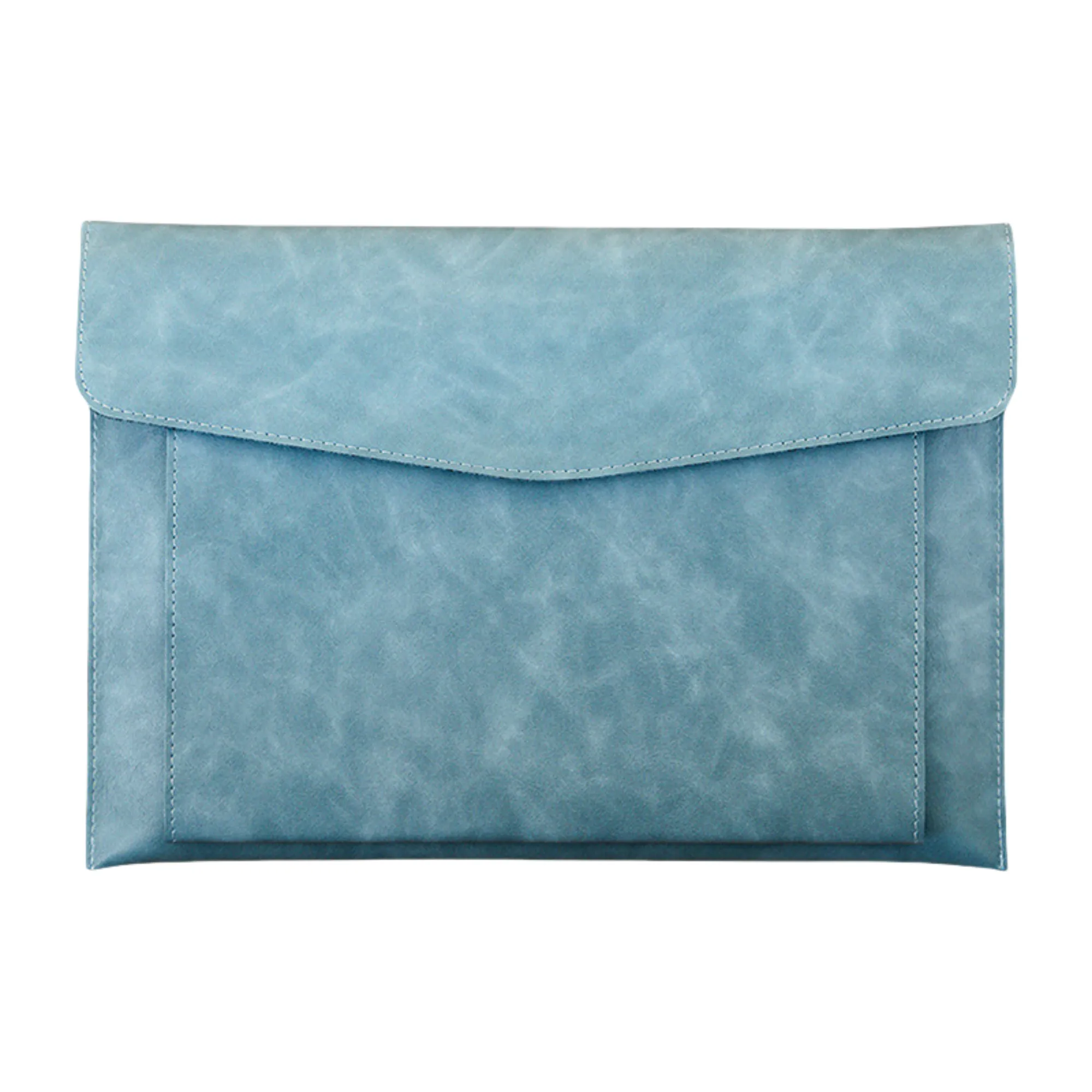 A4 Double Layer Leather Business Document Bag 4