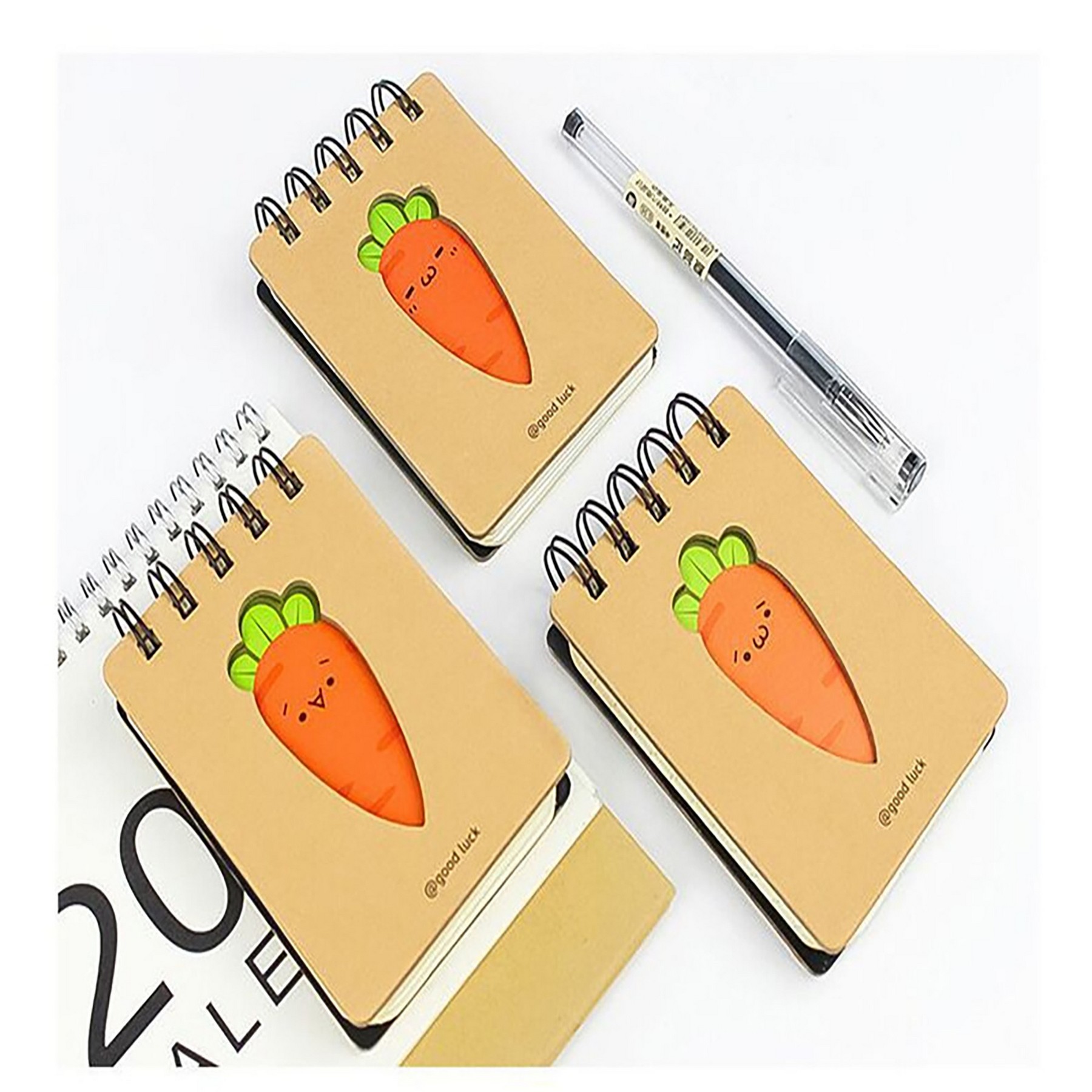Turnip Pattern Coil Notebook 4