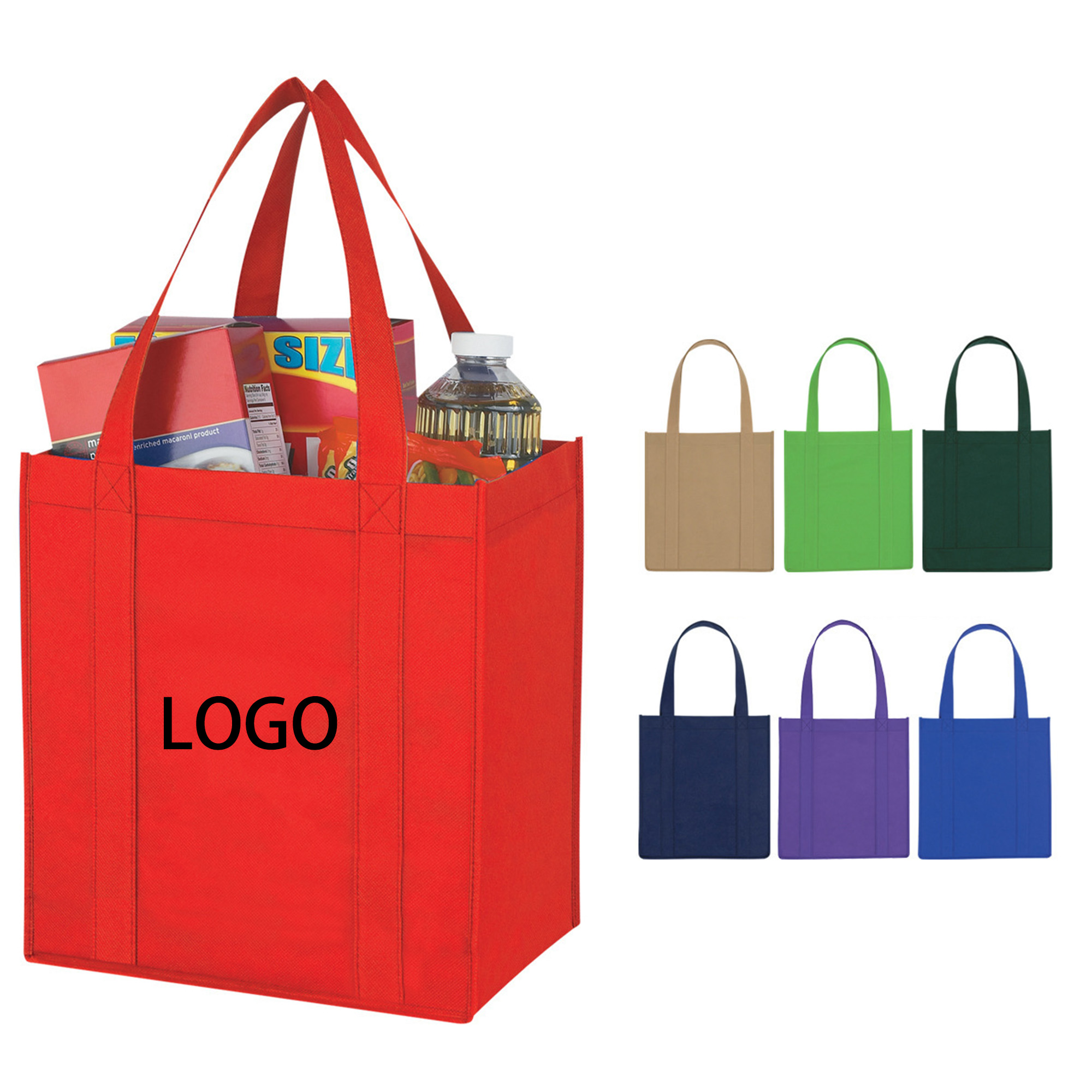 Reinforced Bulk Storage Market Tote 1