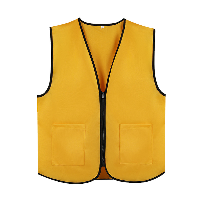 Polyester 2 Pockets Volunteer Vest 4