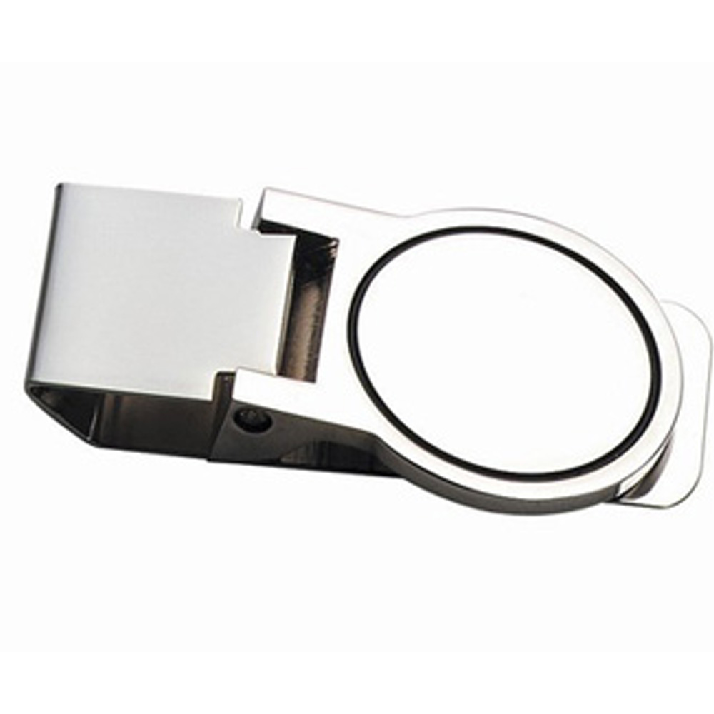 CHROMEPLATED BRASS MONEY CLIP 3