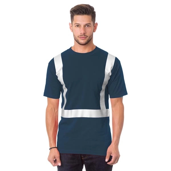 Hi-Vis 100% Cotton Pocket Crew Tee 8