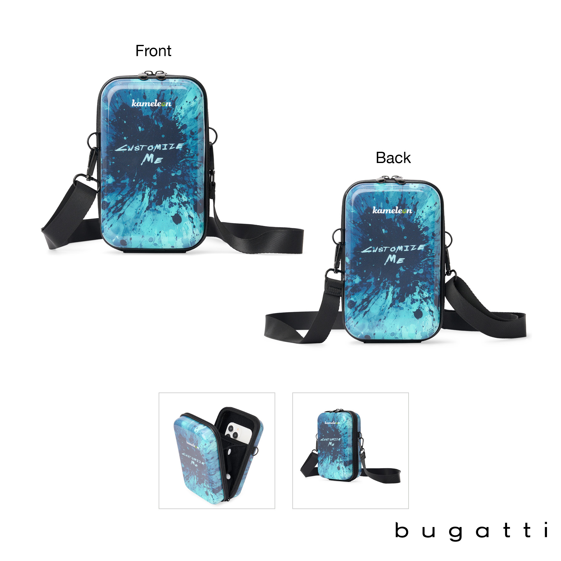 Bugatti Customizable Tall Crossbody Case 10