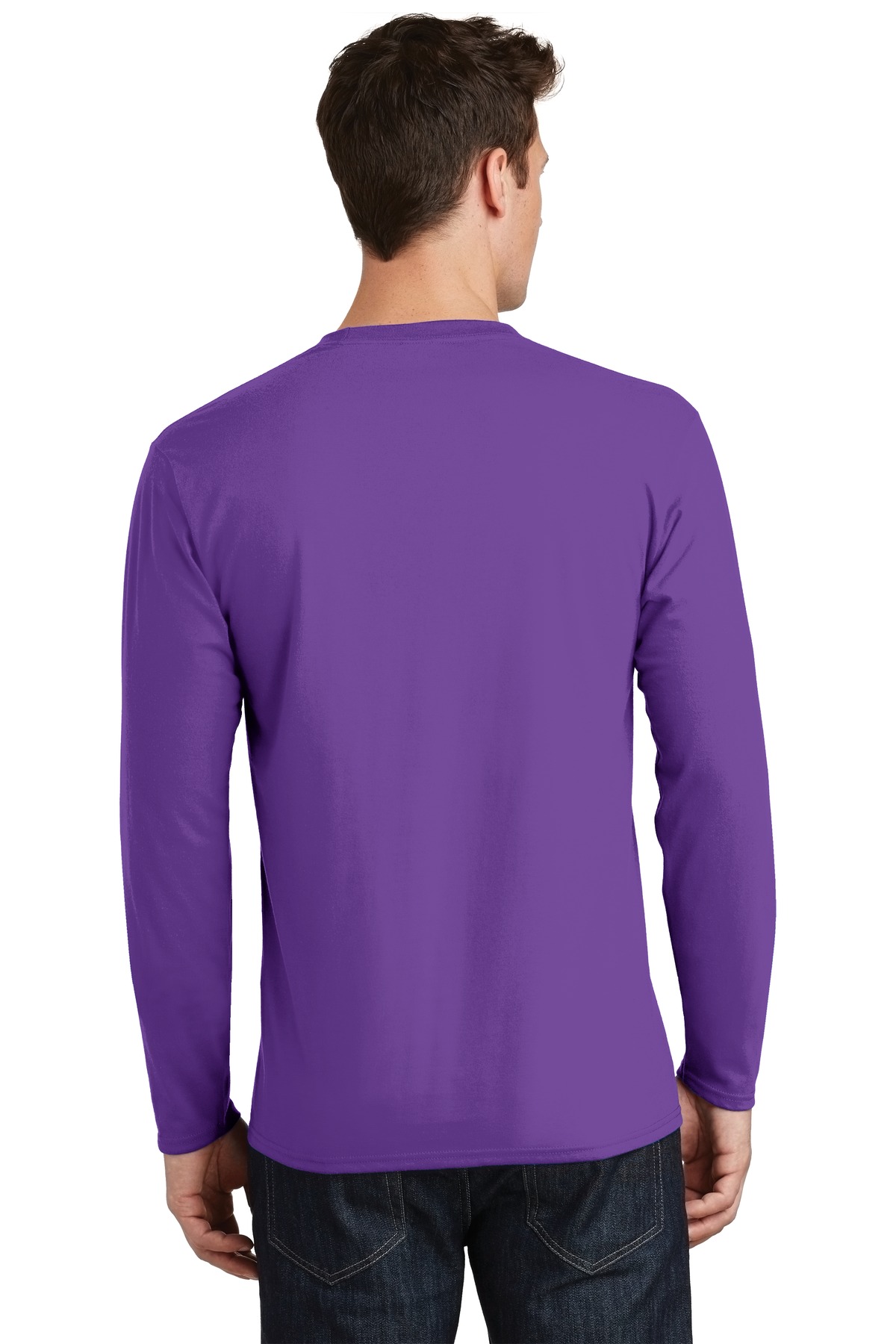Port & Co Long Sleeve Fan Favorite Tee. PC450LS 124