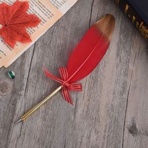 Glitter Powder Feather Pen 22