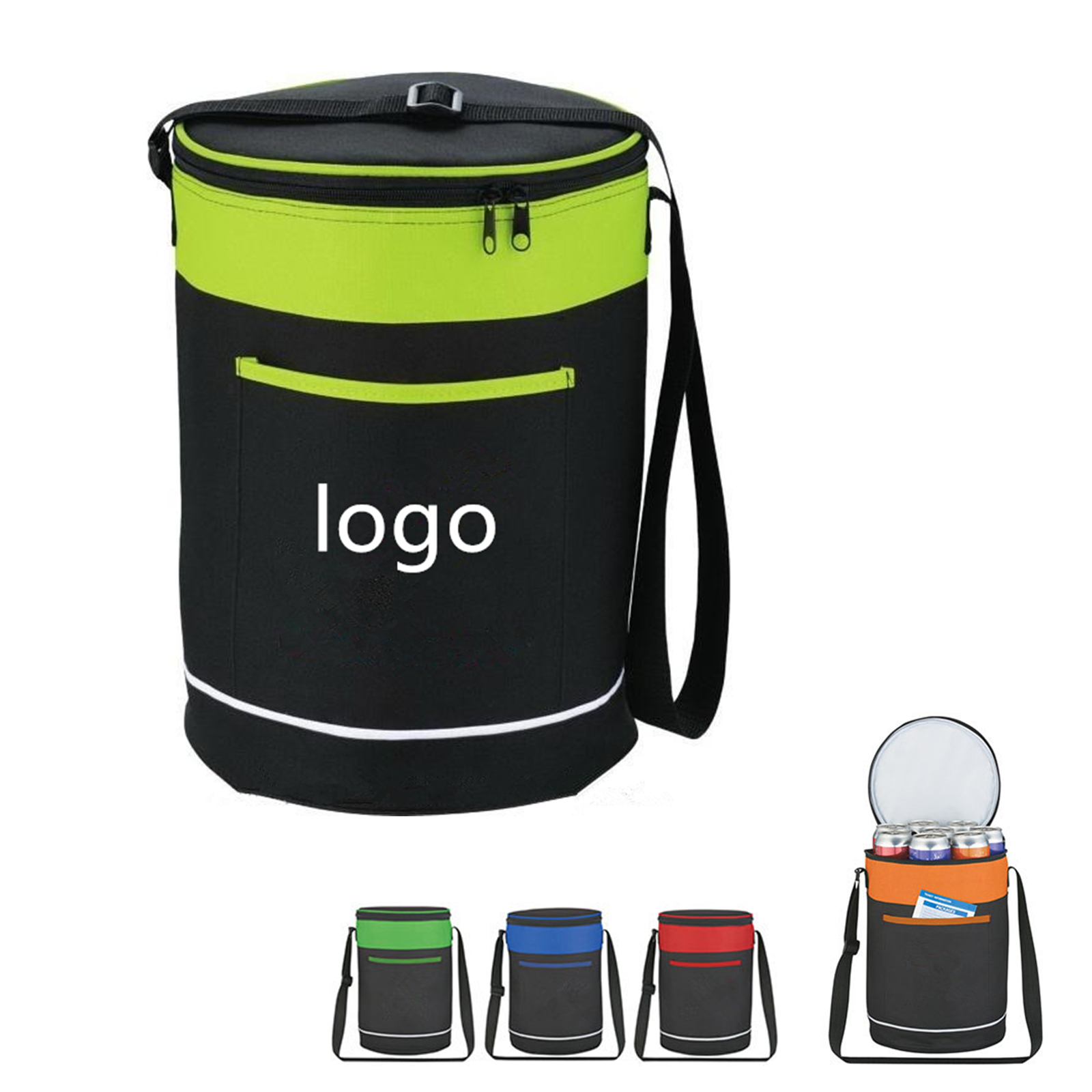Round Insulated Cooler Bag 2