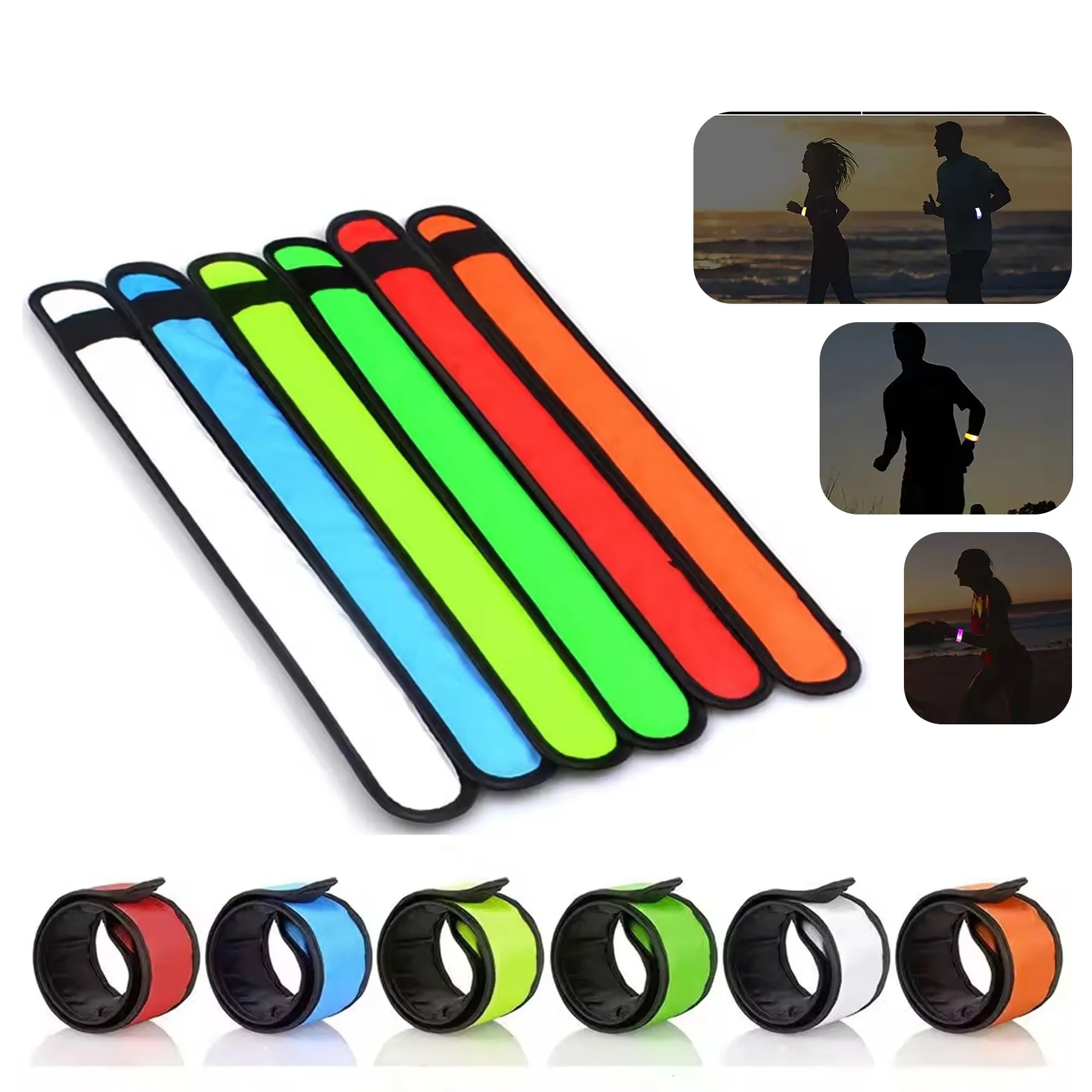Night LED Glowing Slap Bracelet 4