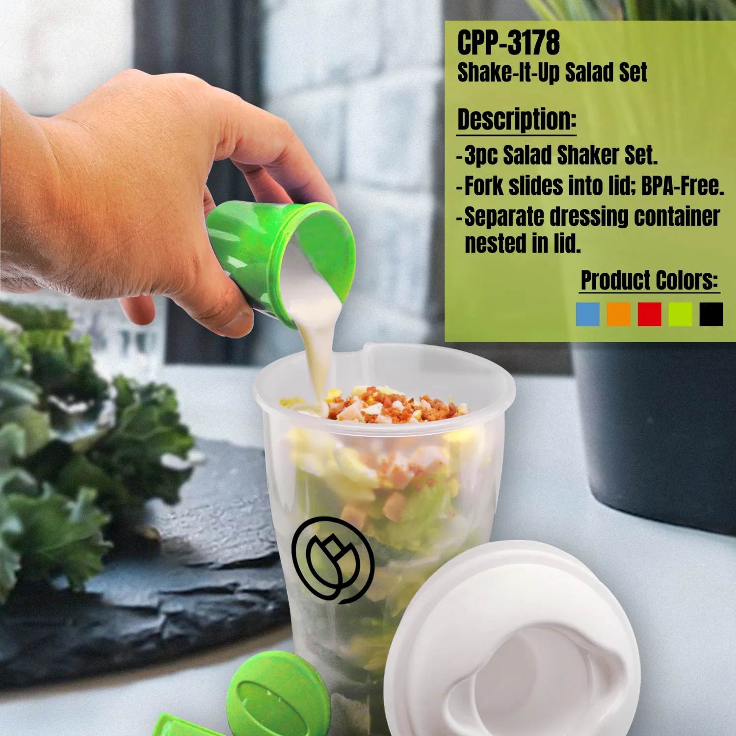 Shake-it-Up Salad Set 7