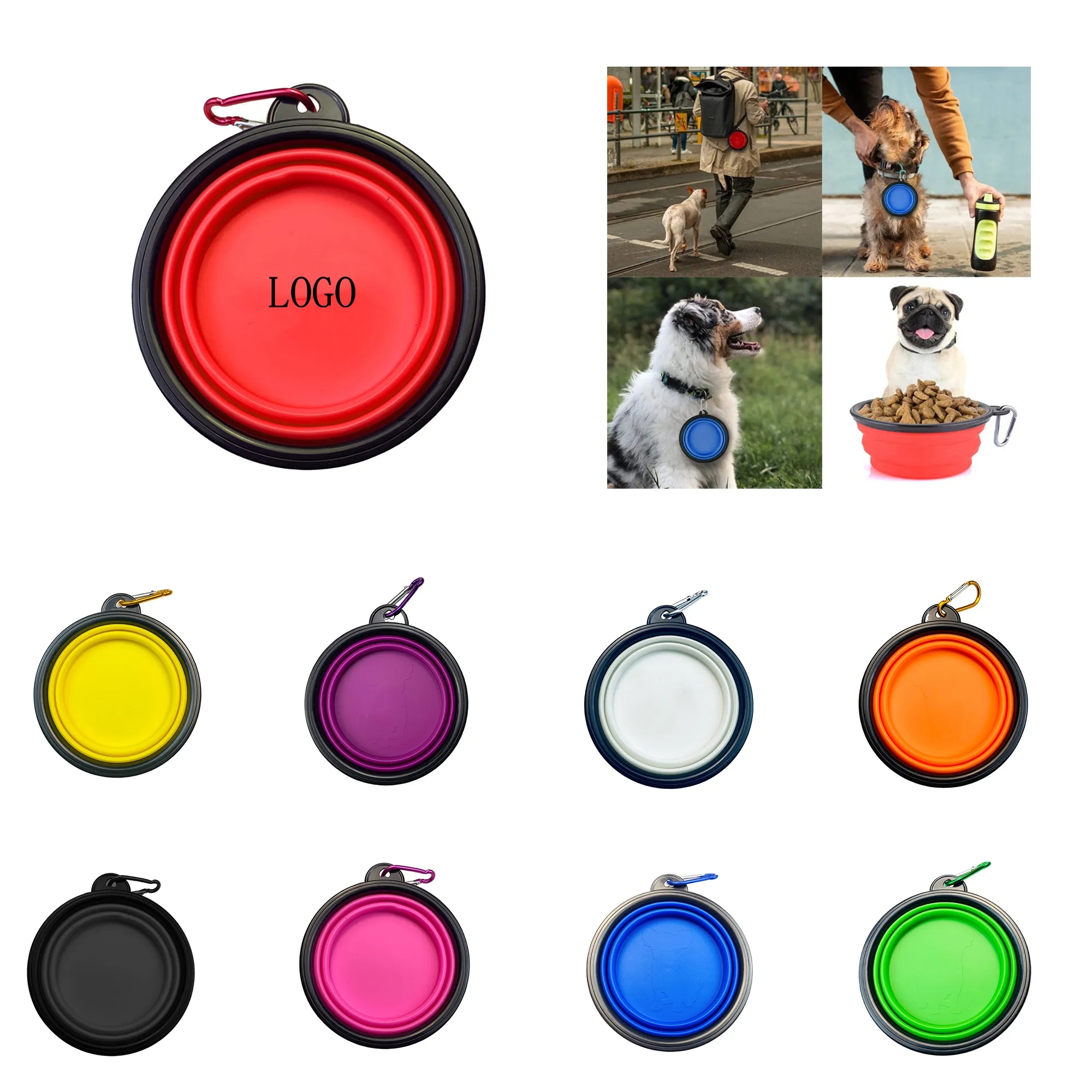 Foldable Silicone Pet Bowl 1