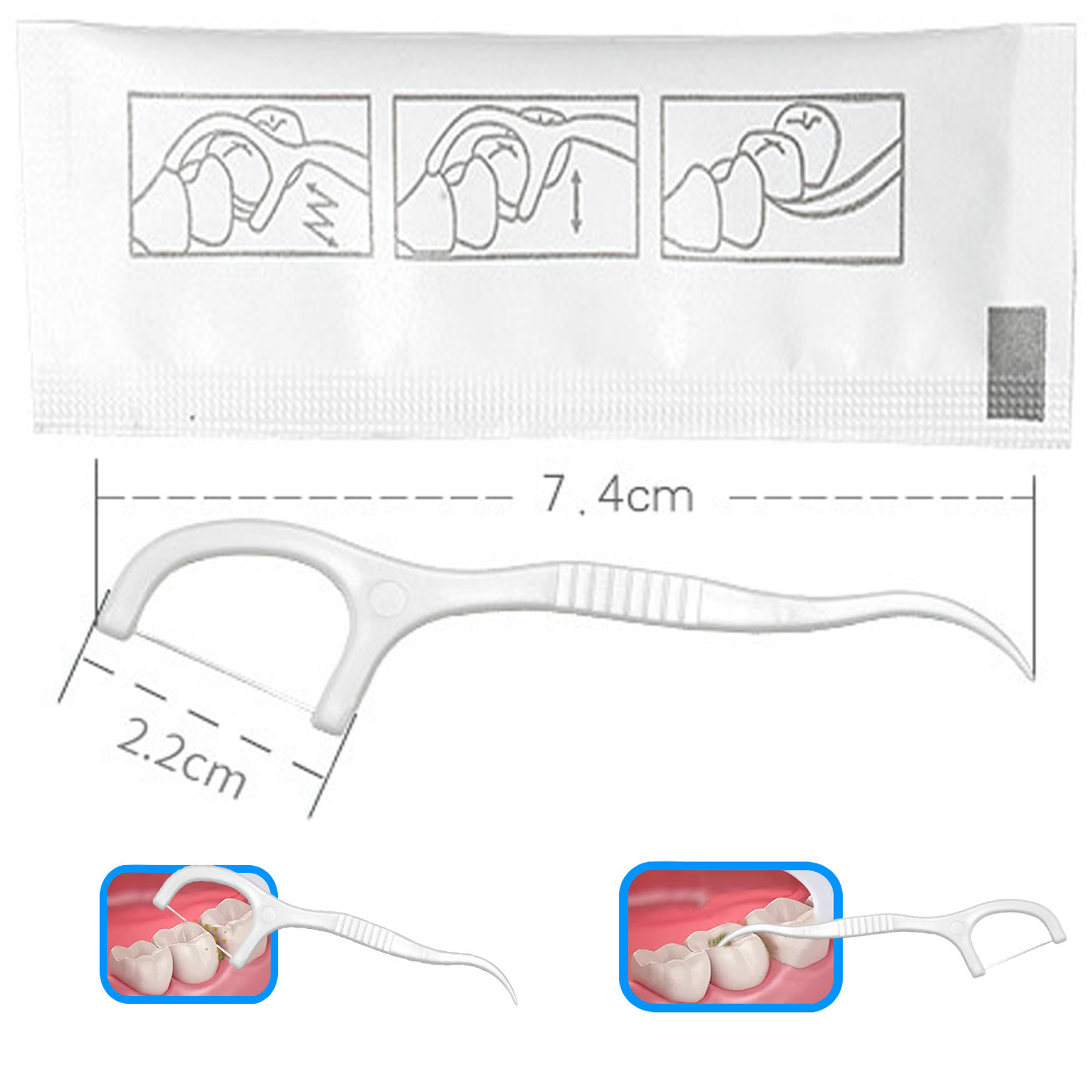 Single Pack Dental Floss 1