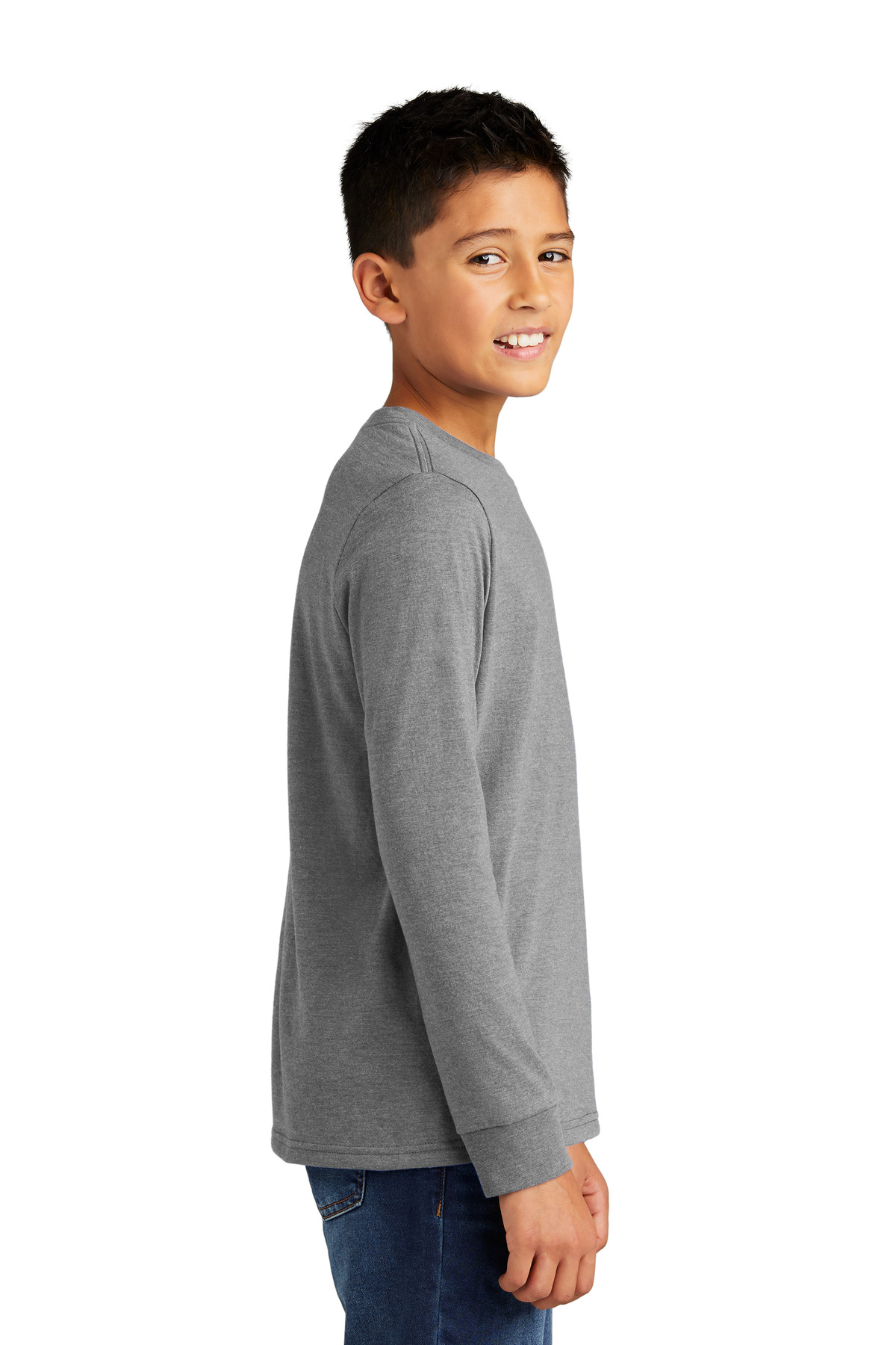 District Youth Perfect Tri Long Sleeve Tee DT132Y 40
