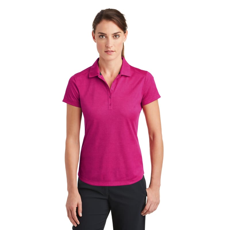 Nike Ladies Dri-FIT Crosshatch Polo. 17