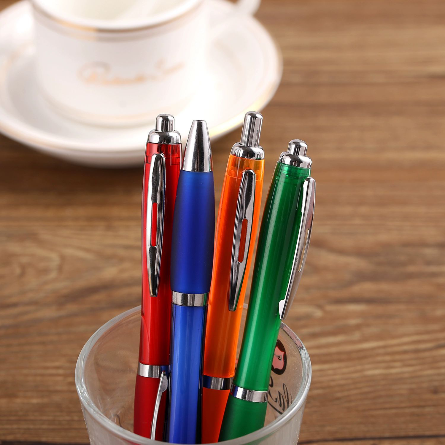 Retractable Advertising Office Ballpoint Pen 1