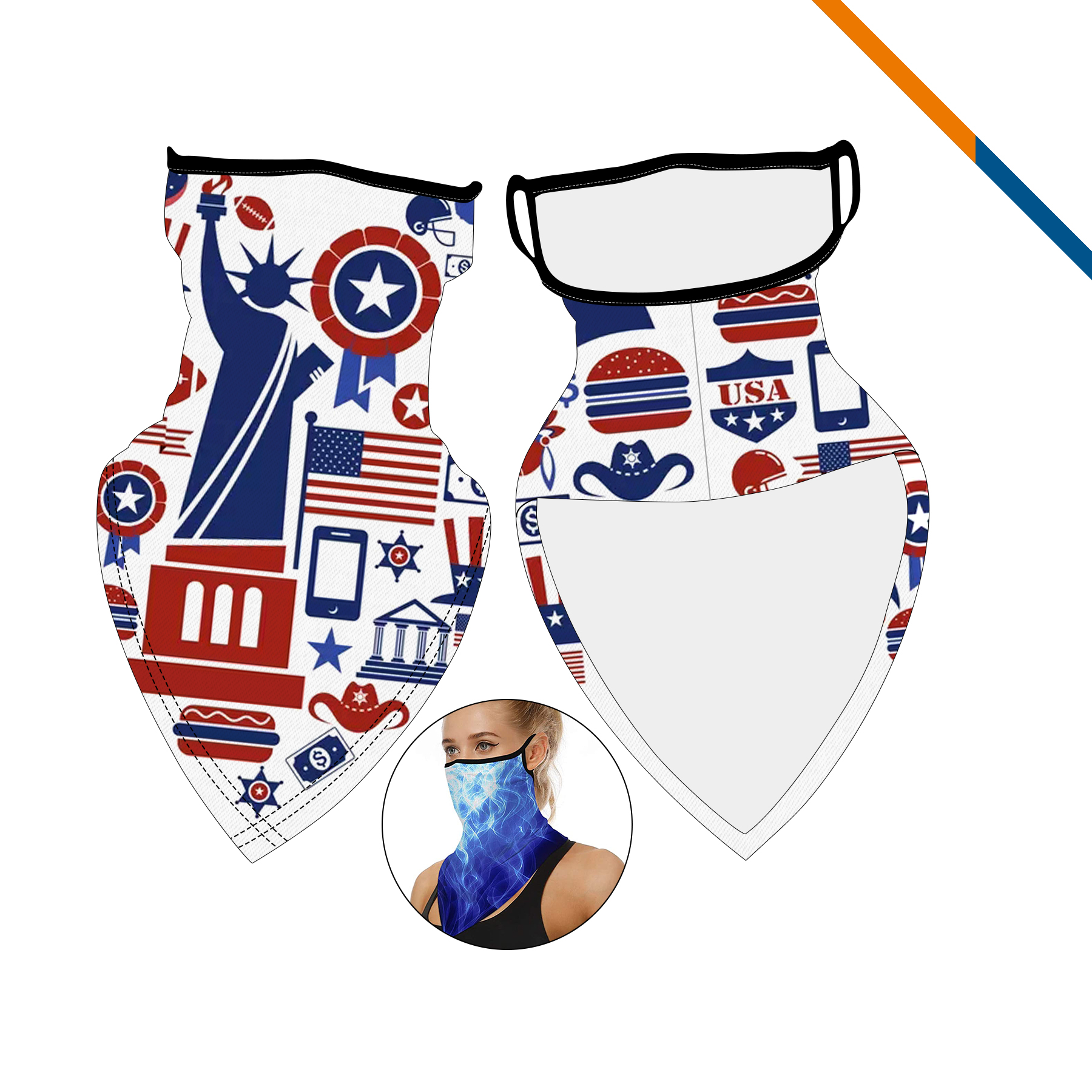 Stylish Face Bandana 3