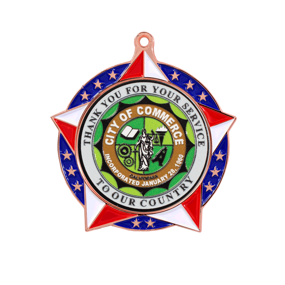 Express Patriotic Star Insert Medallion (2-3/4") 11