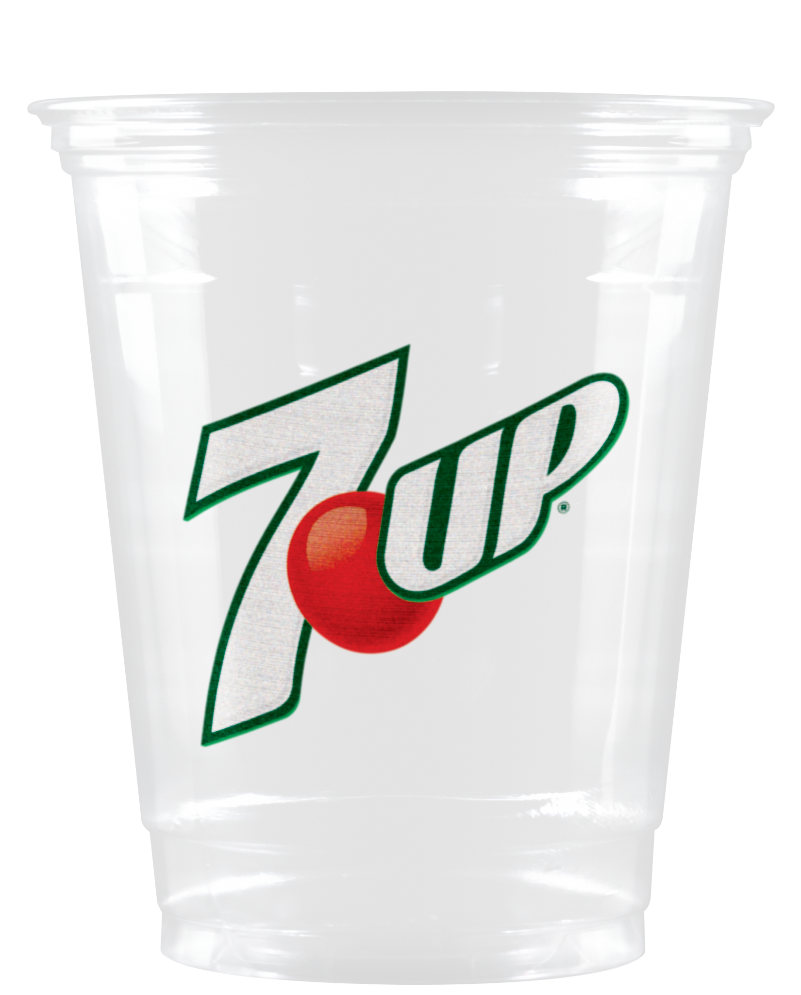 12/14 oz Soft Sided Clear Plastic Cup - Digital 3