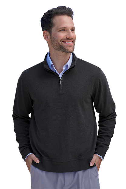 Luxe 1/4 Zip Pullover, custom hoodie or sweatshirt with logo imprint 32