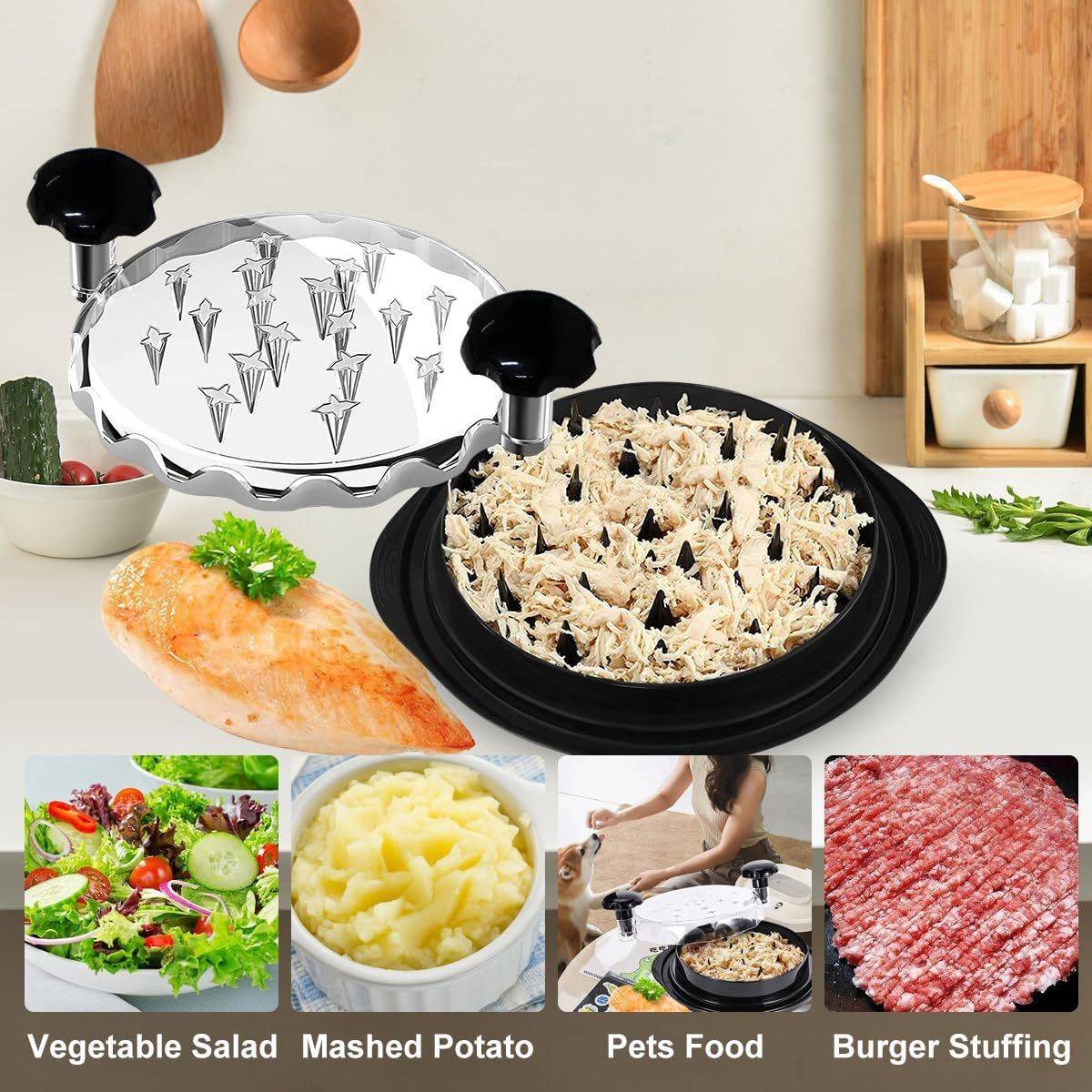 Chicken Breast Splitter Shredder 3