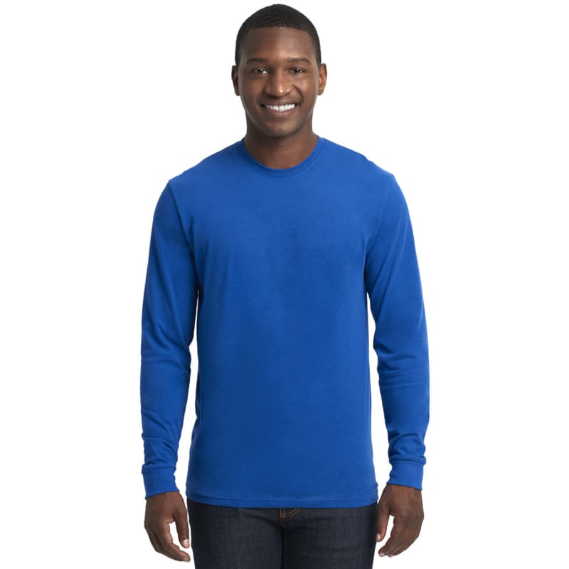 Next Level Unisex Sueded Long-Sleeve Crew 1