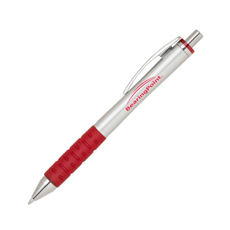Plantagenet-1724 Promotional Silver Barrel Pens 2
