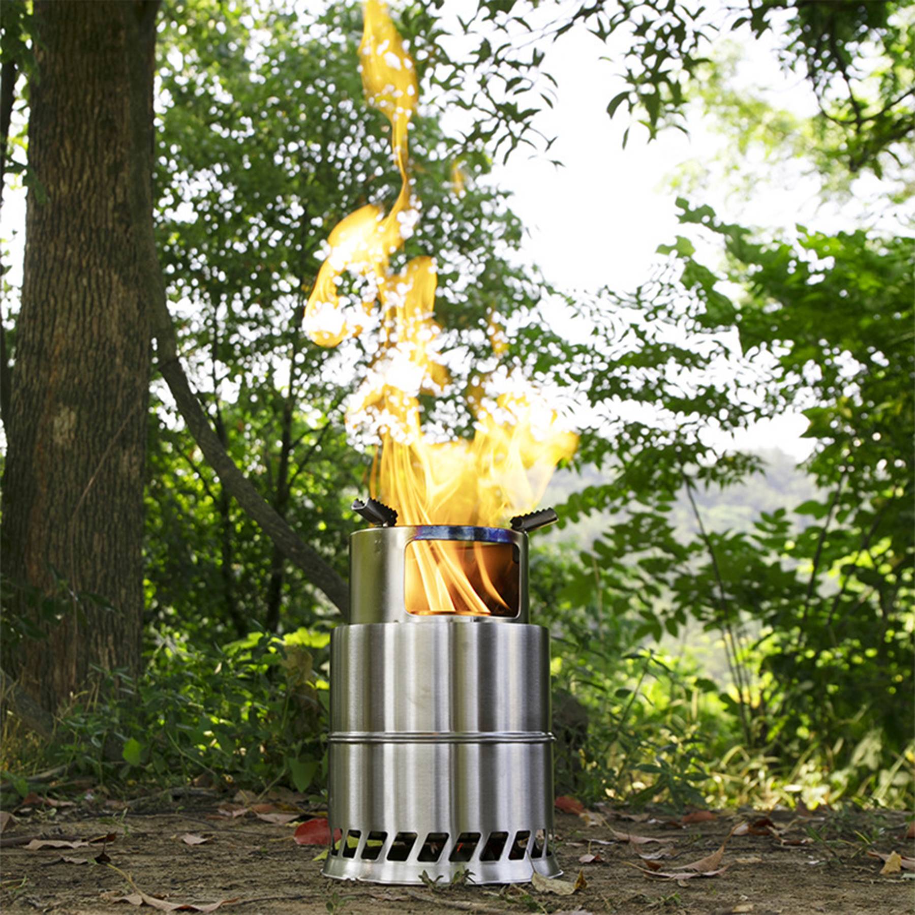 Portable stainless steel Fire Pit 7