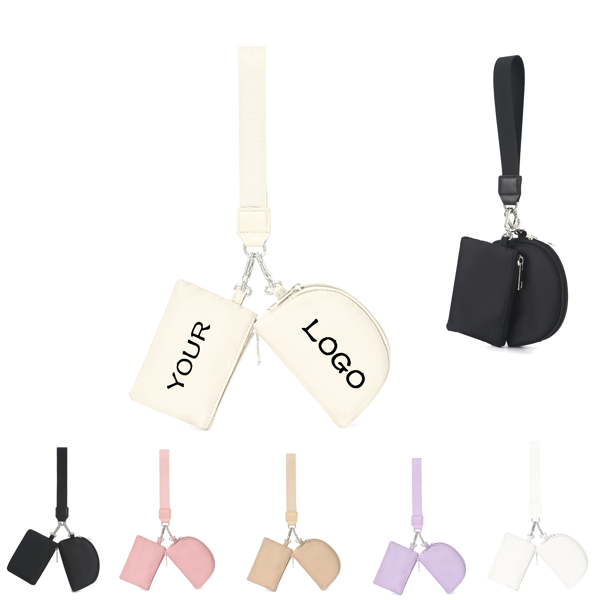 MOQ 20 PCS Keychain Bracelet Wallet 2
