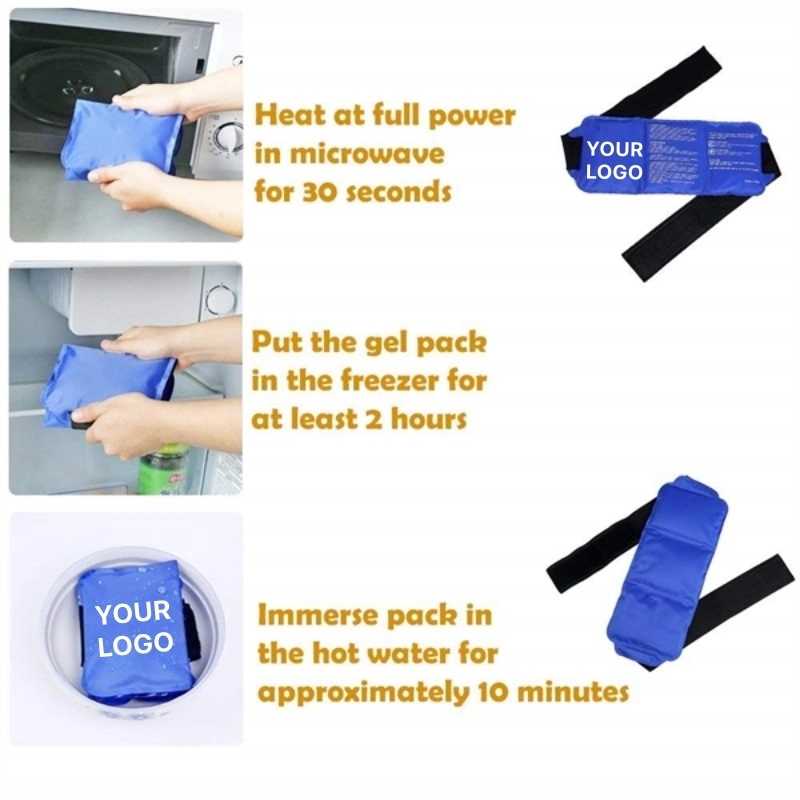 Reusable Gel Cold & Hot Therapy Pack With Strap 1