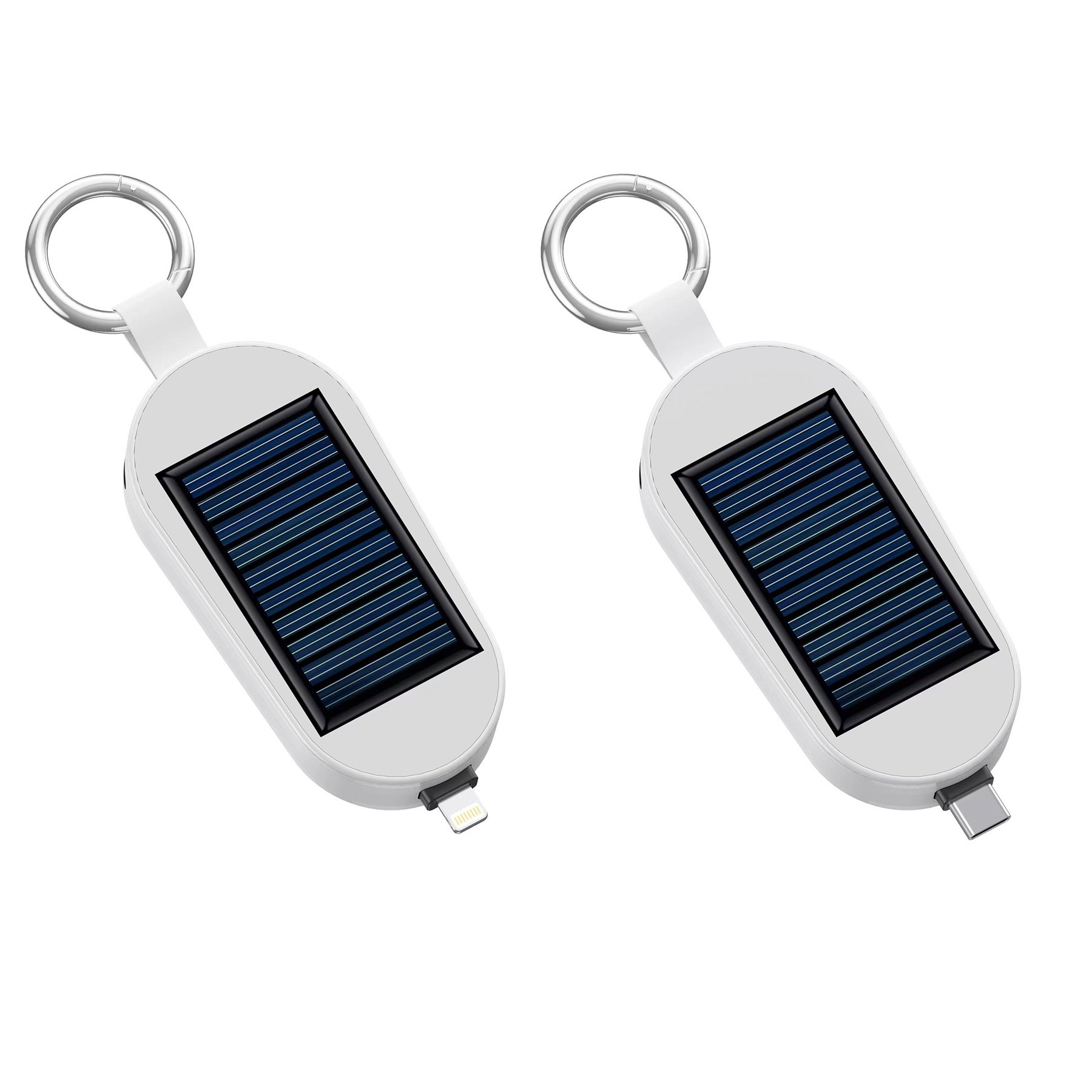 4 in 1 Portable Solar Keychain Power Bank 6