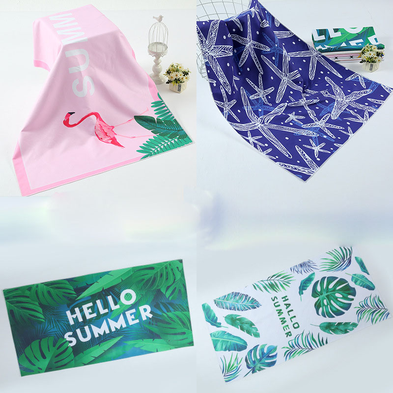 Quick Dry Soft Lightweight Towel--Include One Beach Towels and Small towels 3