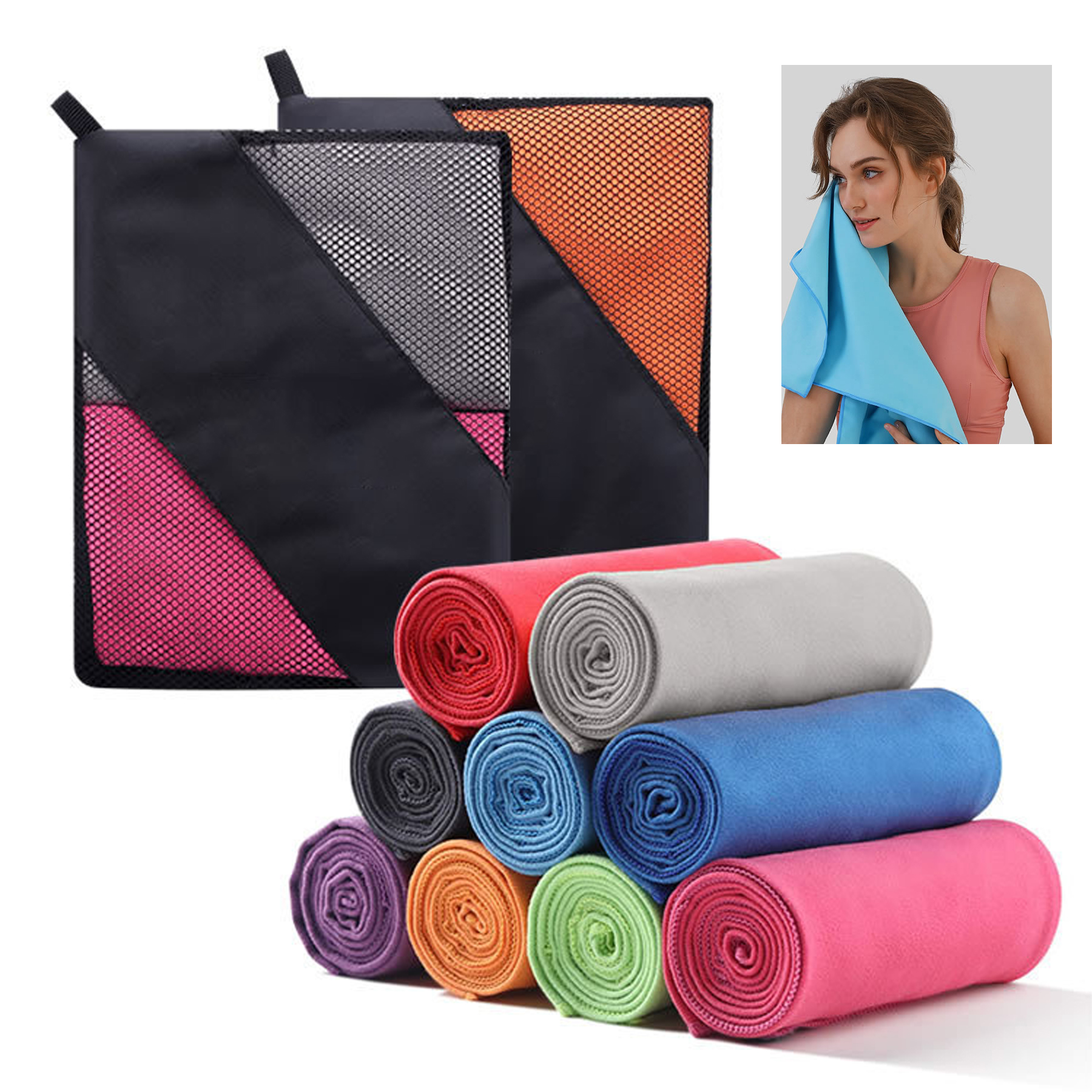 30x60 Fast Drying Microfiber Towel 2