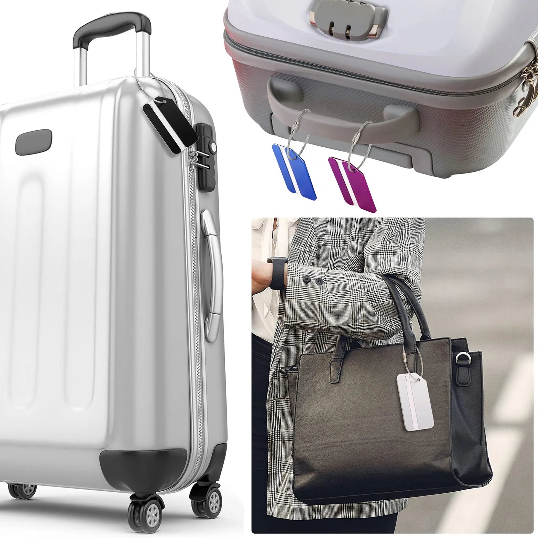 Aluminium Luggage Tags 14