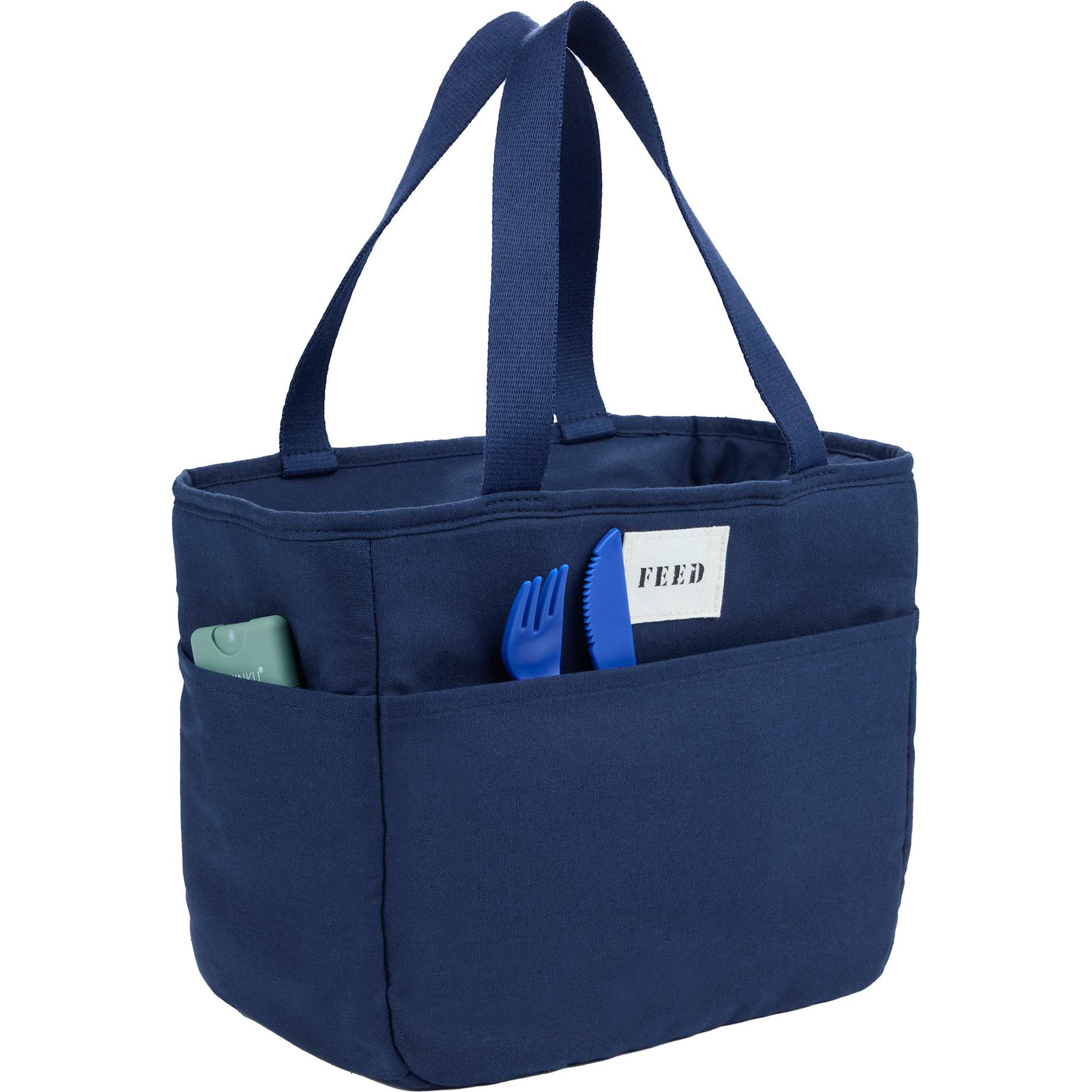 FEED Organic Cotton 9 Can Lunch Cooler 34