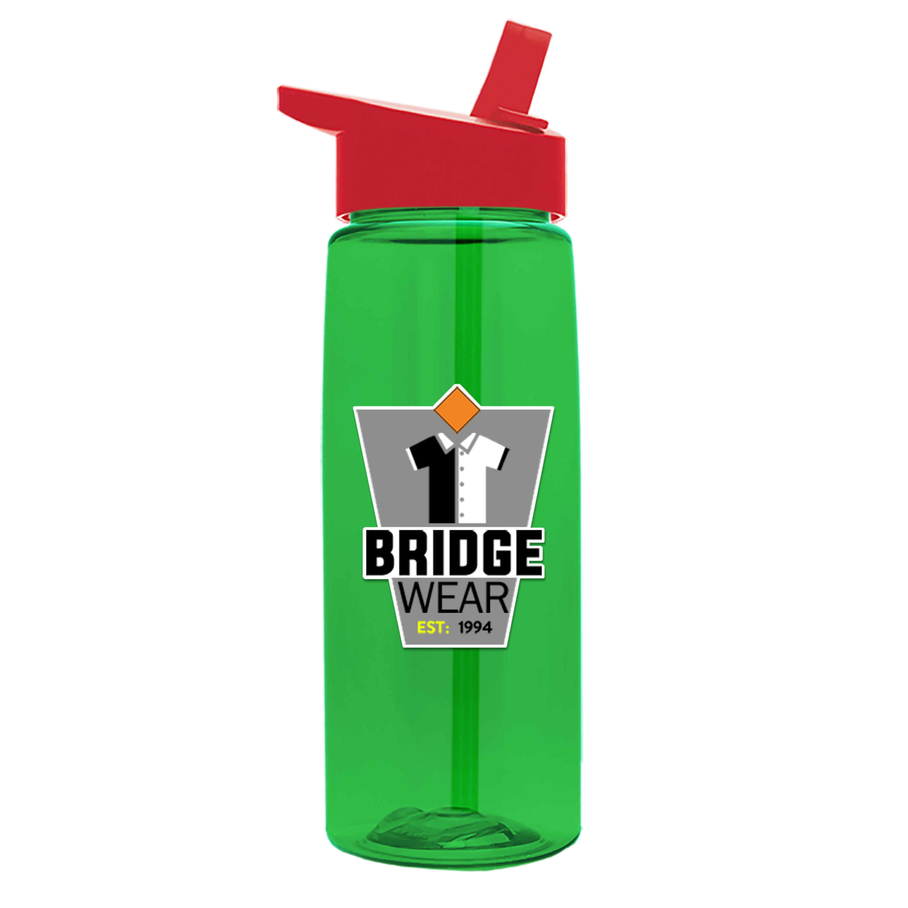 Garyline® Flair Tritan® Bottle with Flip-Straw Lid - 26 oz. 236