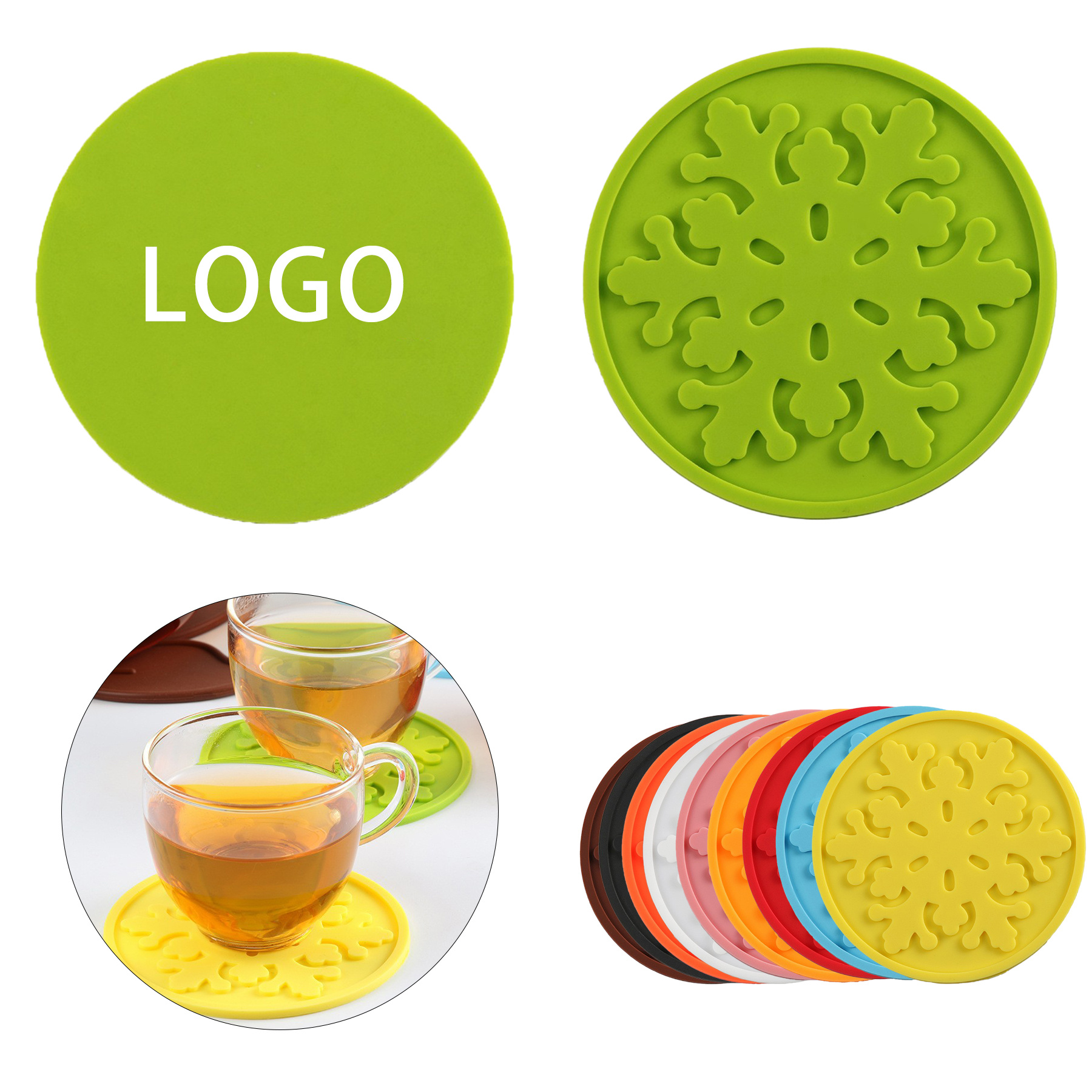 Desktop protection soft coaster 1