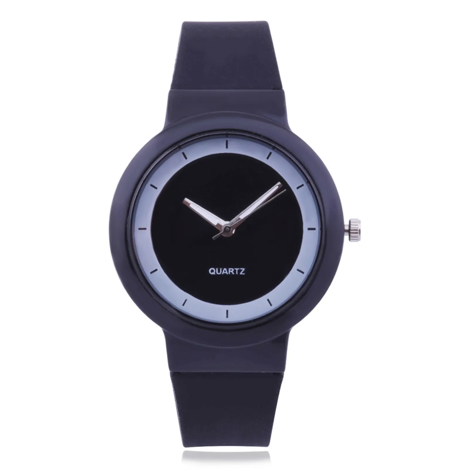 Silicone Jelly Watch Women'S Student Quartz Watch 3