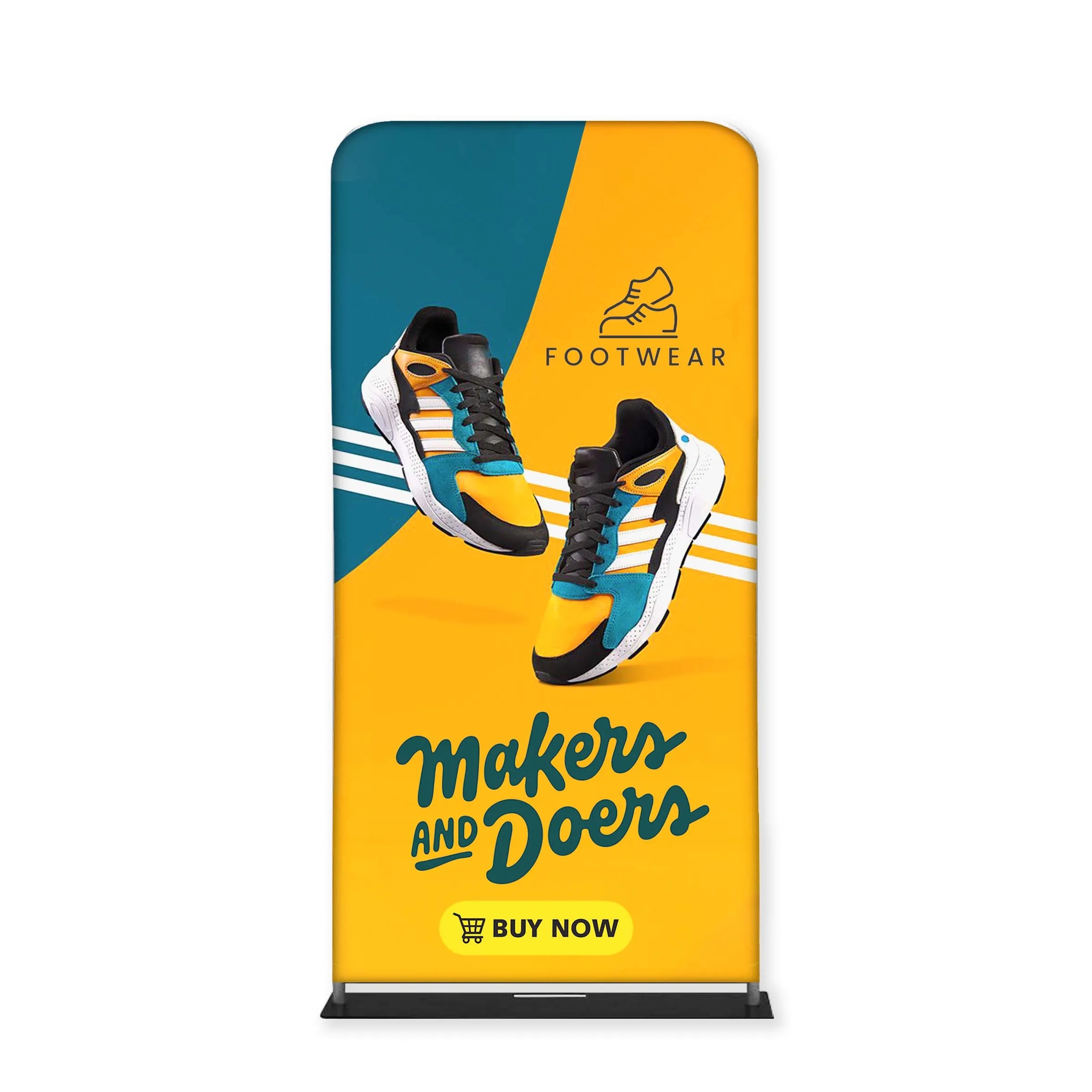 Tube Banner, Double Sided Digitally Printed - 10'x5' 4