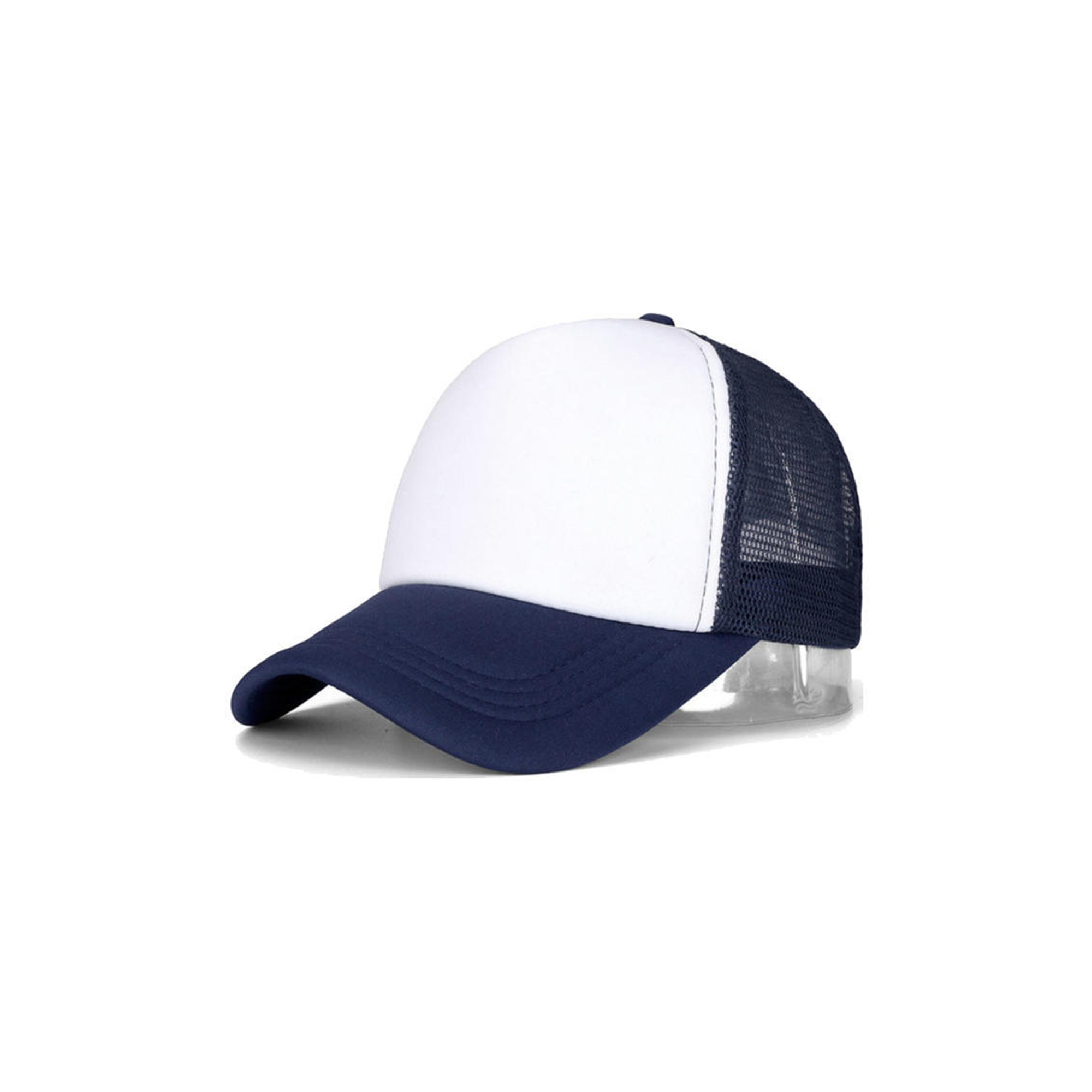 Five Panel Foam Front Trucker Cap With Mesh Back 5