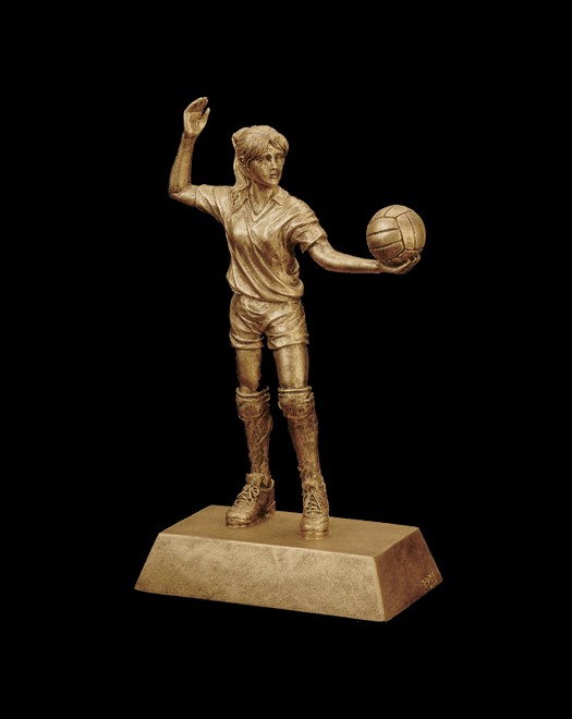 8 1/2" Volleyball Female Signature Series Award 2