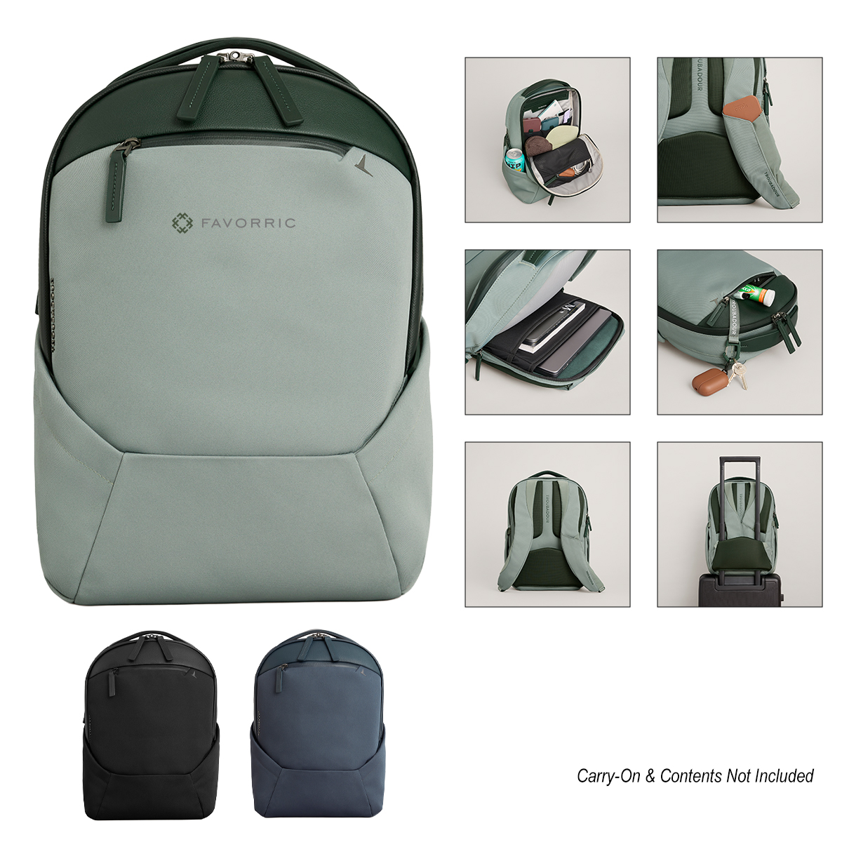 Troubadour rPET Apex Compact Backpack 4.0 1