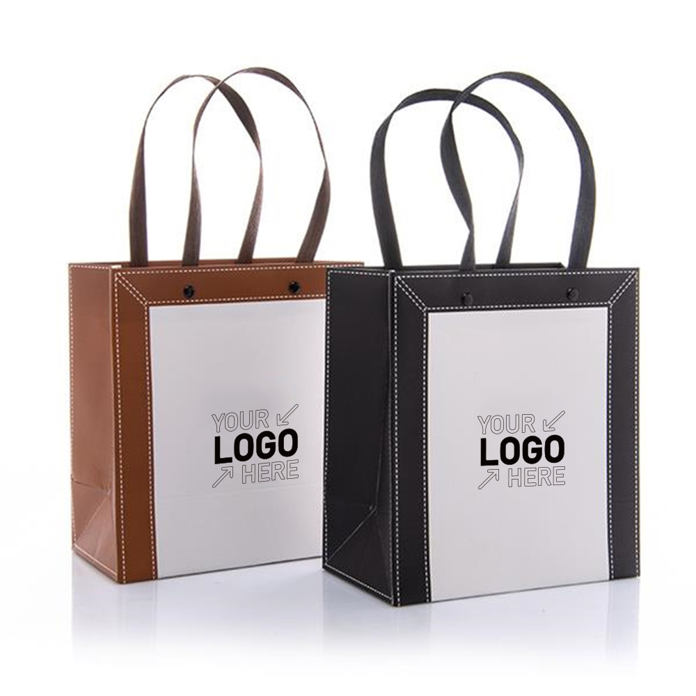 Custom Shopping Paper Ribbon Gift Sale Tote Bag